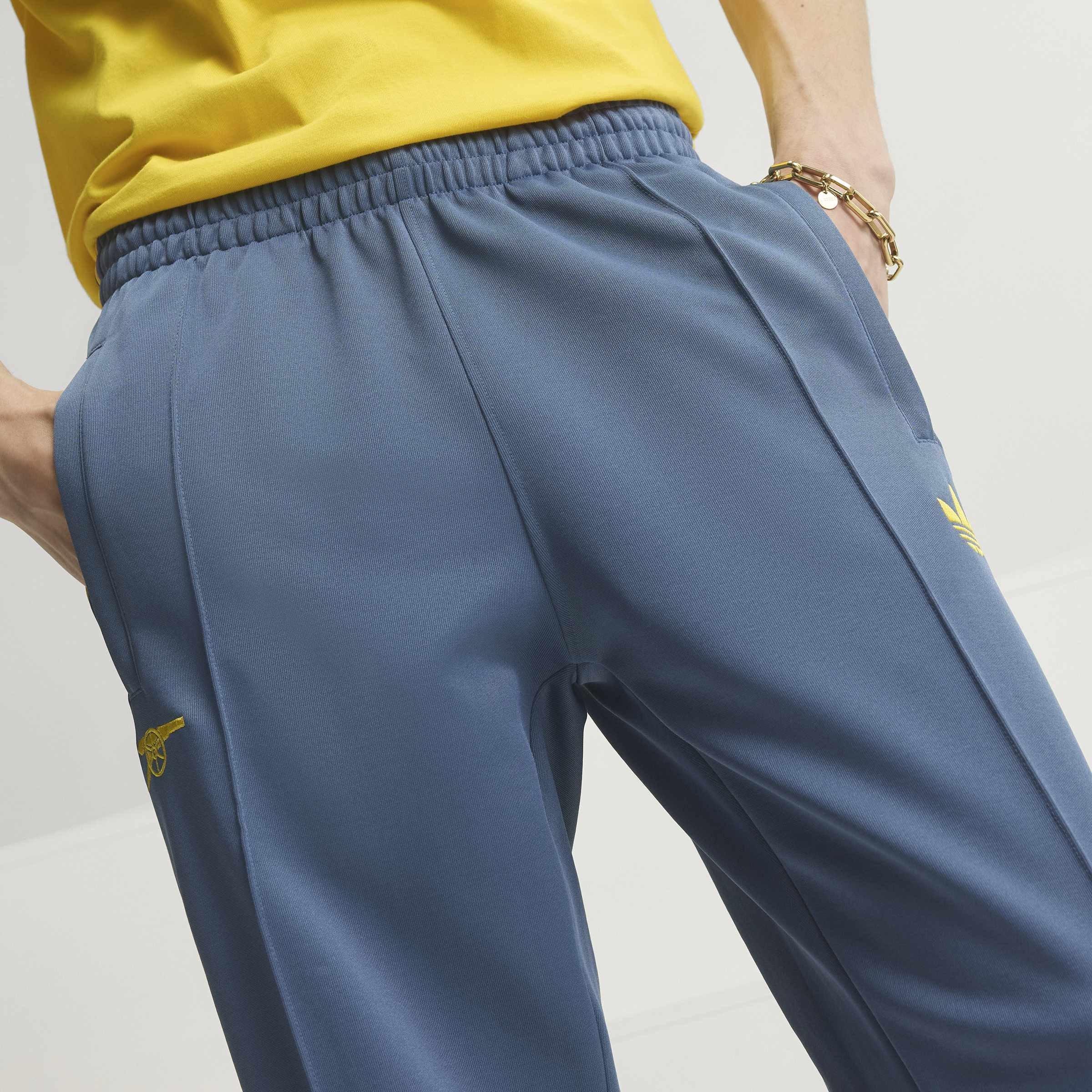 Grå/Gul - adidas - Arsenal Originals Tracksuit Bottom Mens - 11