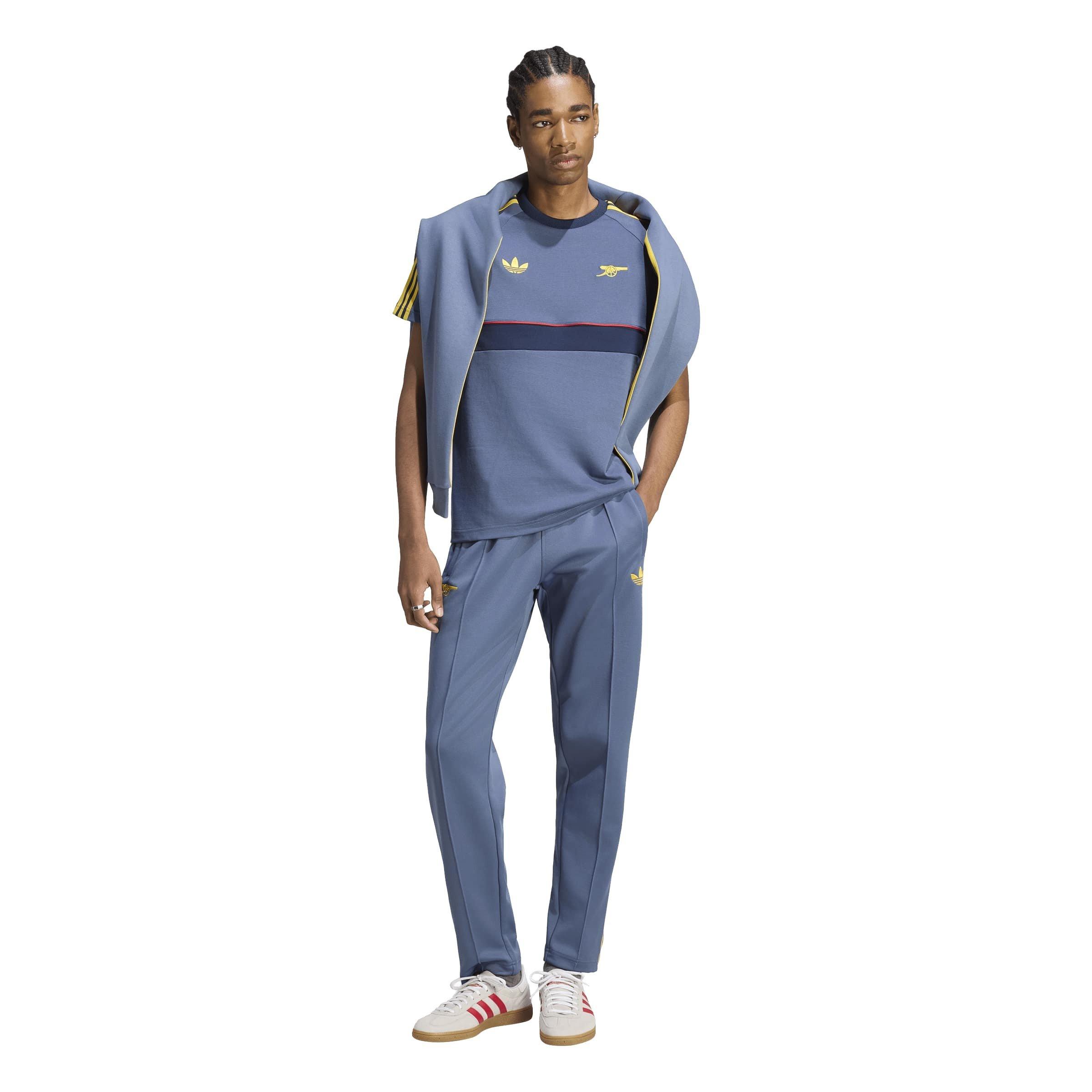 Grå/Gul - adidas - Arsenal Originals Tracksuit Bottom Mens - 7