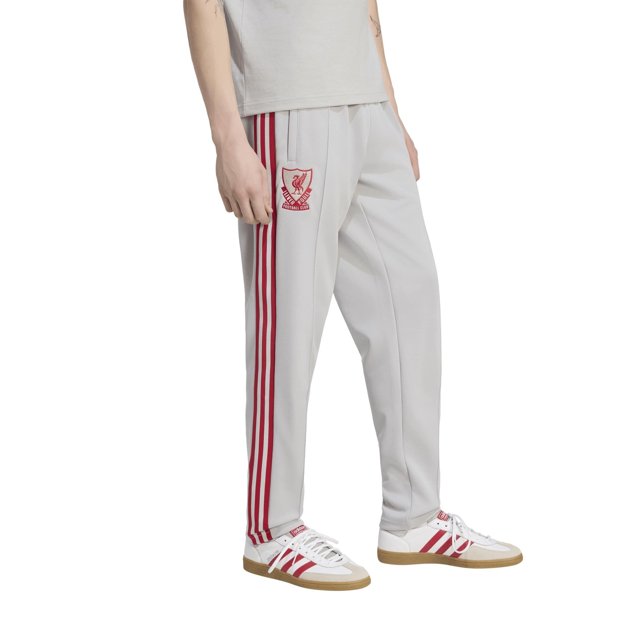 Grey/Red - adidas - Liverpool Originals Tracksuit Bottom Mens - 2