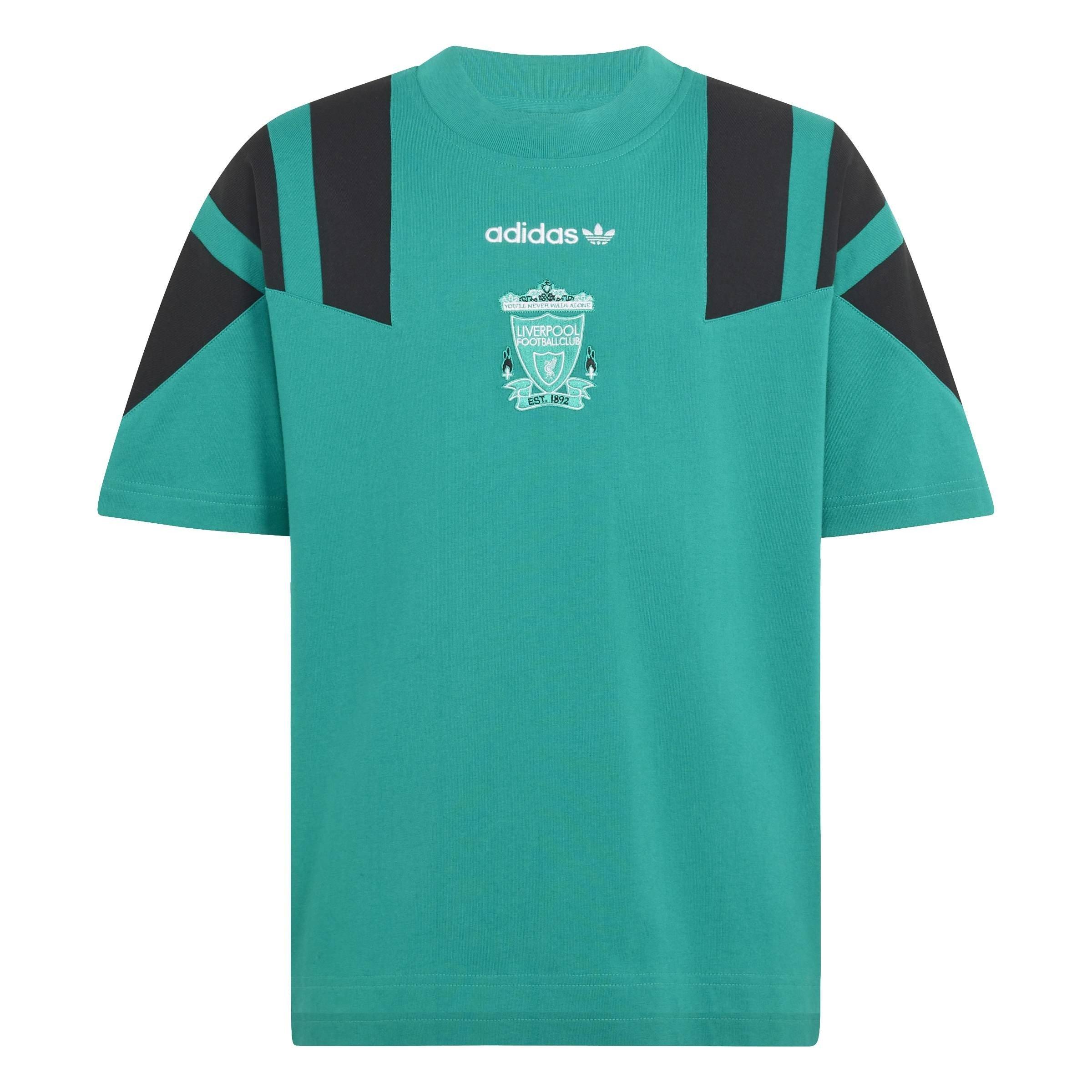 Verde/Rosso - adidas - Liverpool EQT T-Shirt Juniors - 1