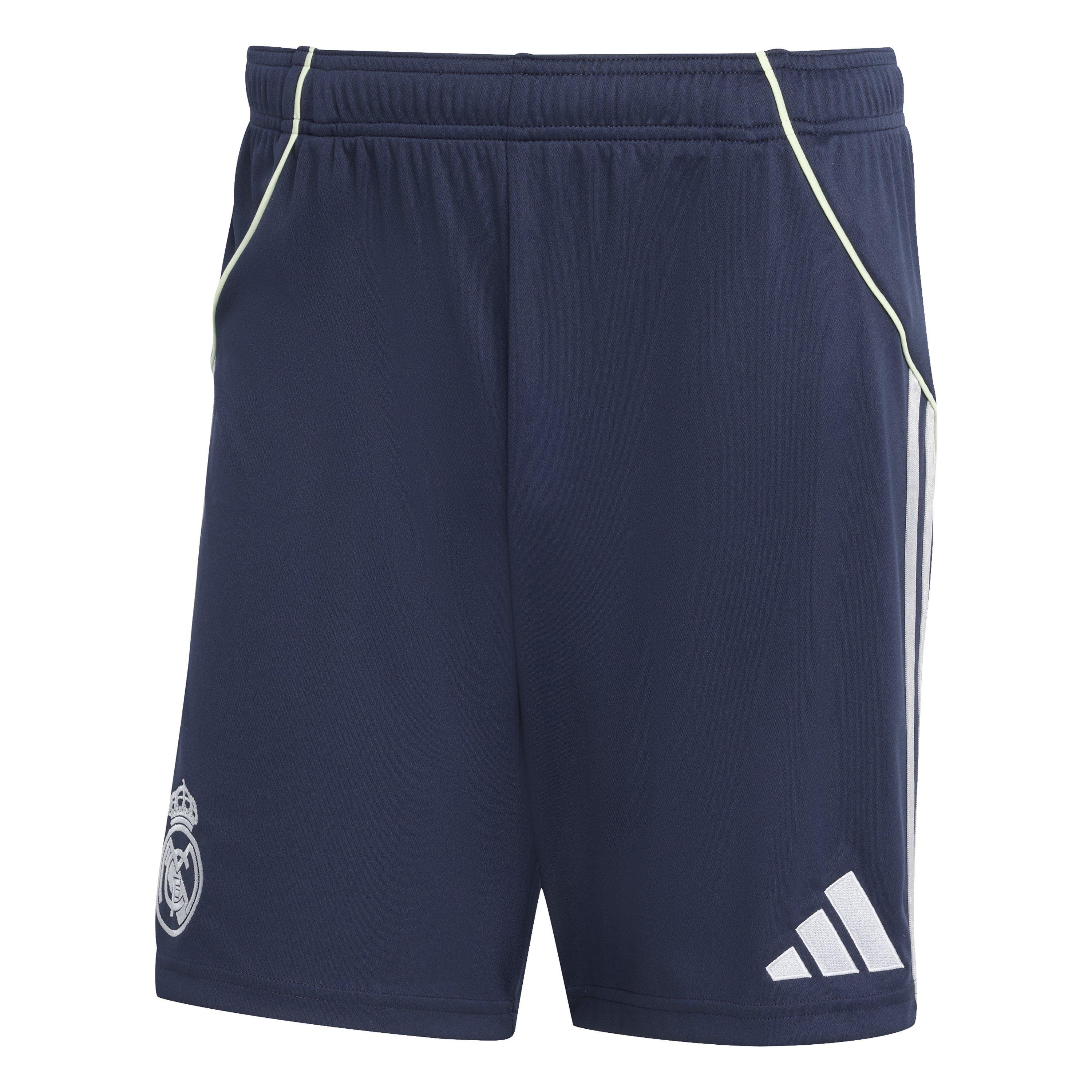 Adidas Men's Real Madrid Away Shorts 2025 2026 Adults - Blue - 2XL