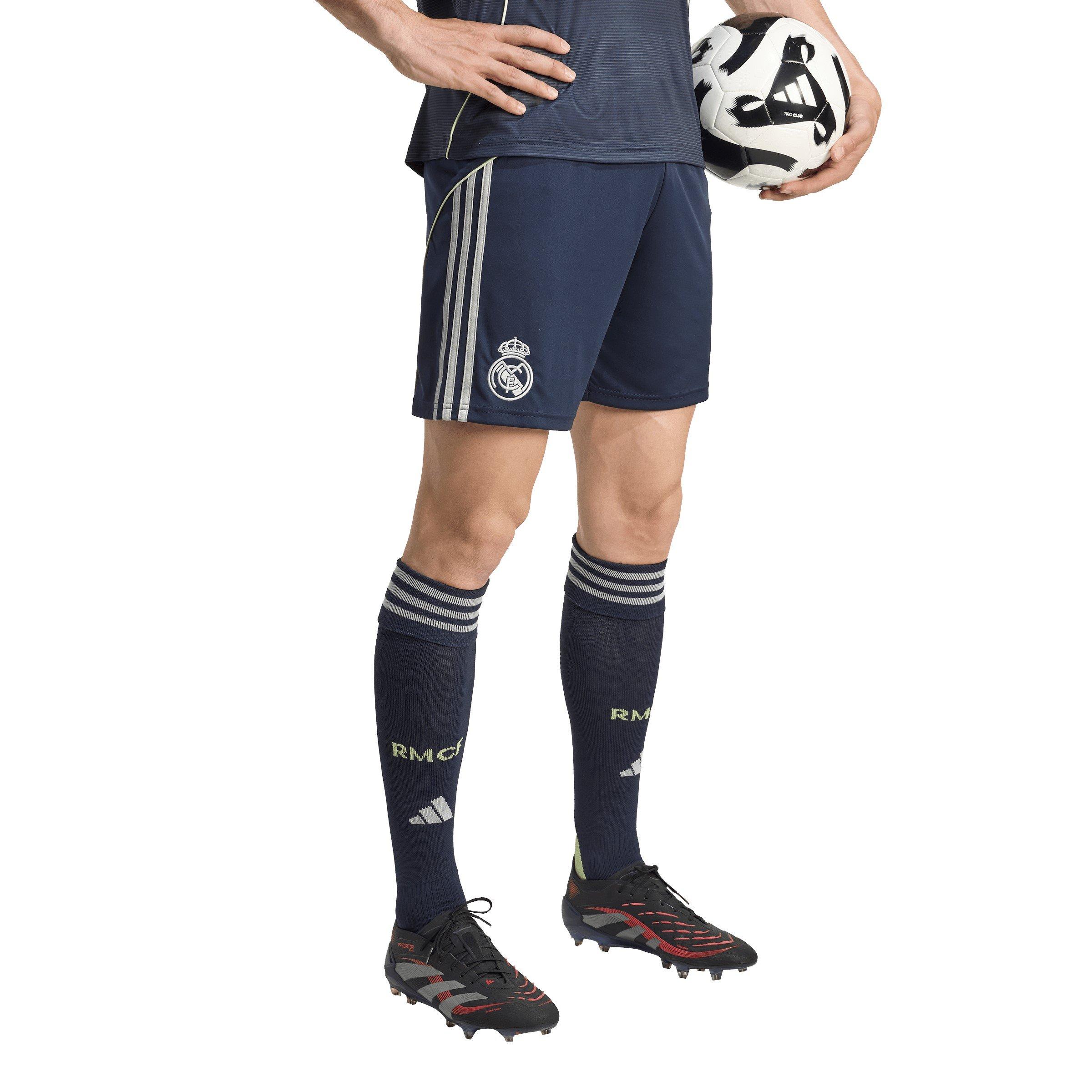 Blu - adidas - Real Madrid Away Shorts 2025 2026 Adults - 4