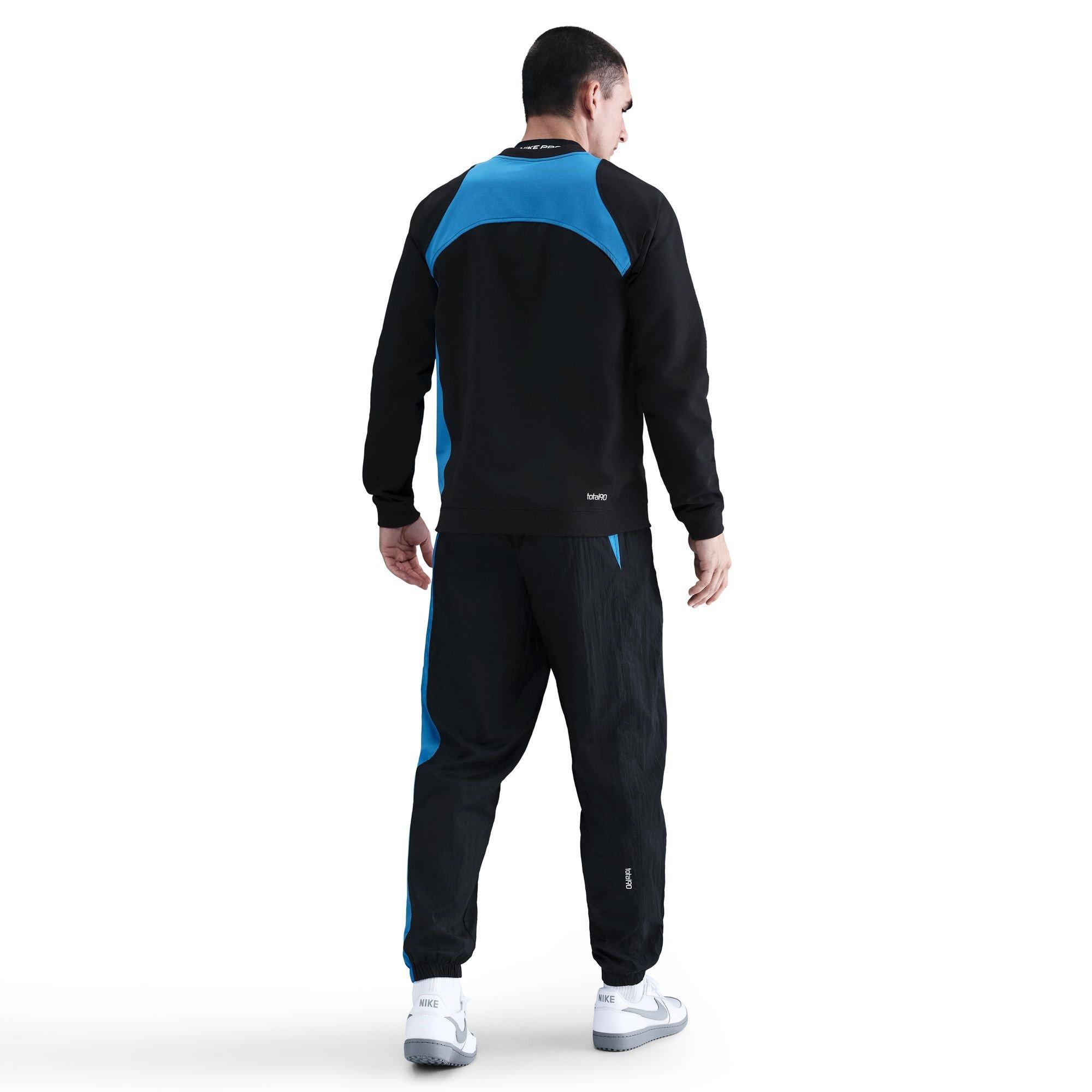 Black/Blue - Nike - Atletico Madrid Third T90 Sweater 2025 Adults - 4