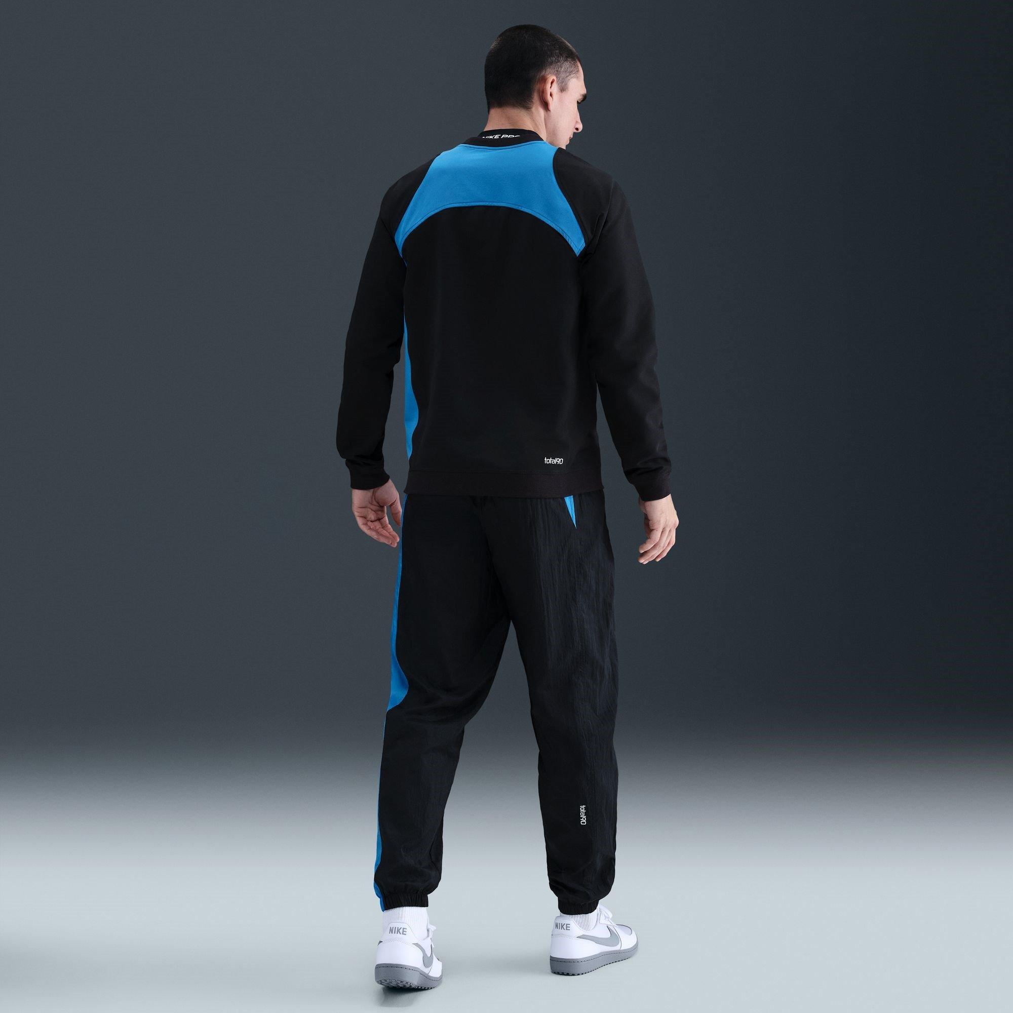 Black/Blue - Nike - Atletico Madrid Third T90 Sweater 2025 Adults - 8