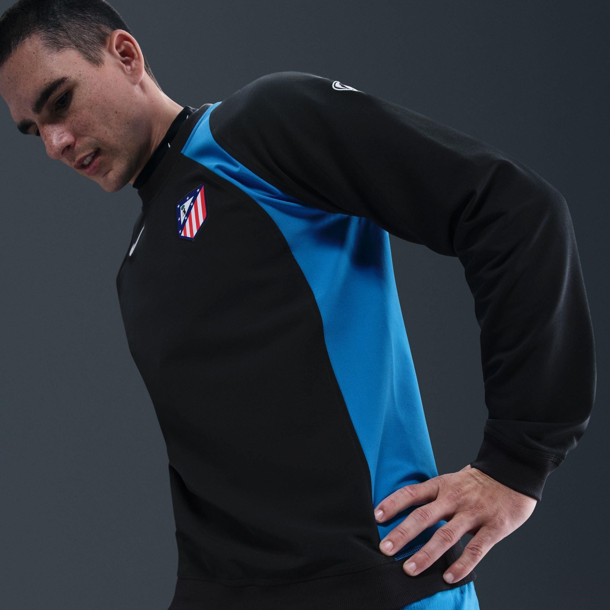 Black/Blue - Nike - Atletico Madrid Third T90 Sweater 2025 Adults - 10