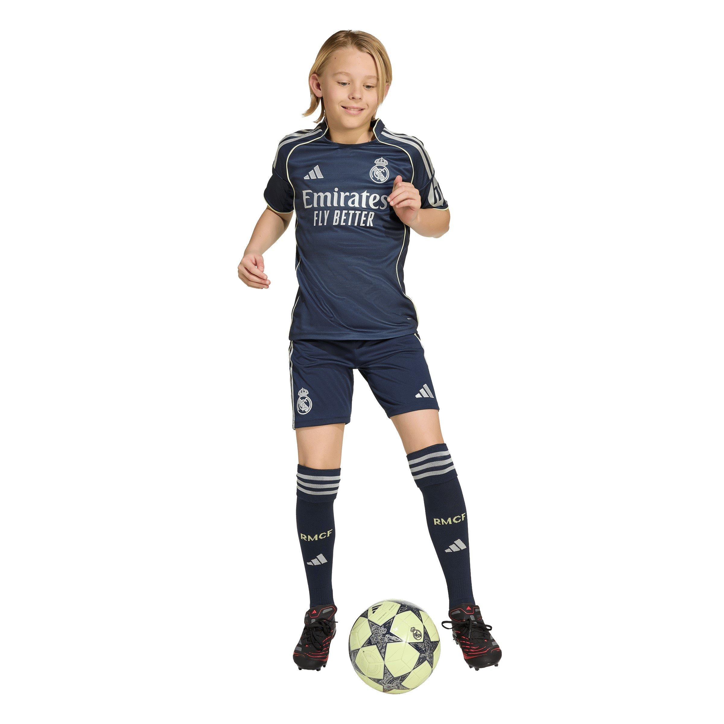 Blu - adidas - Real Madrid Away Shorts 2025 2026 Juniors - 7