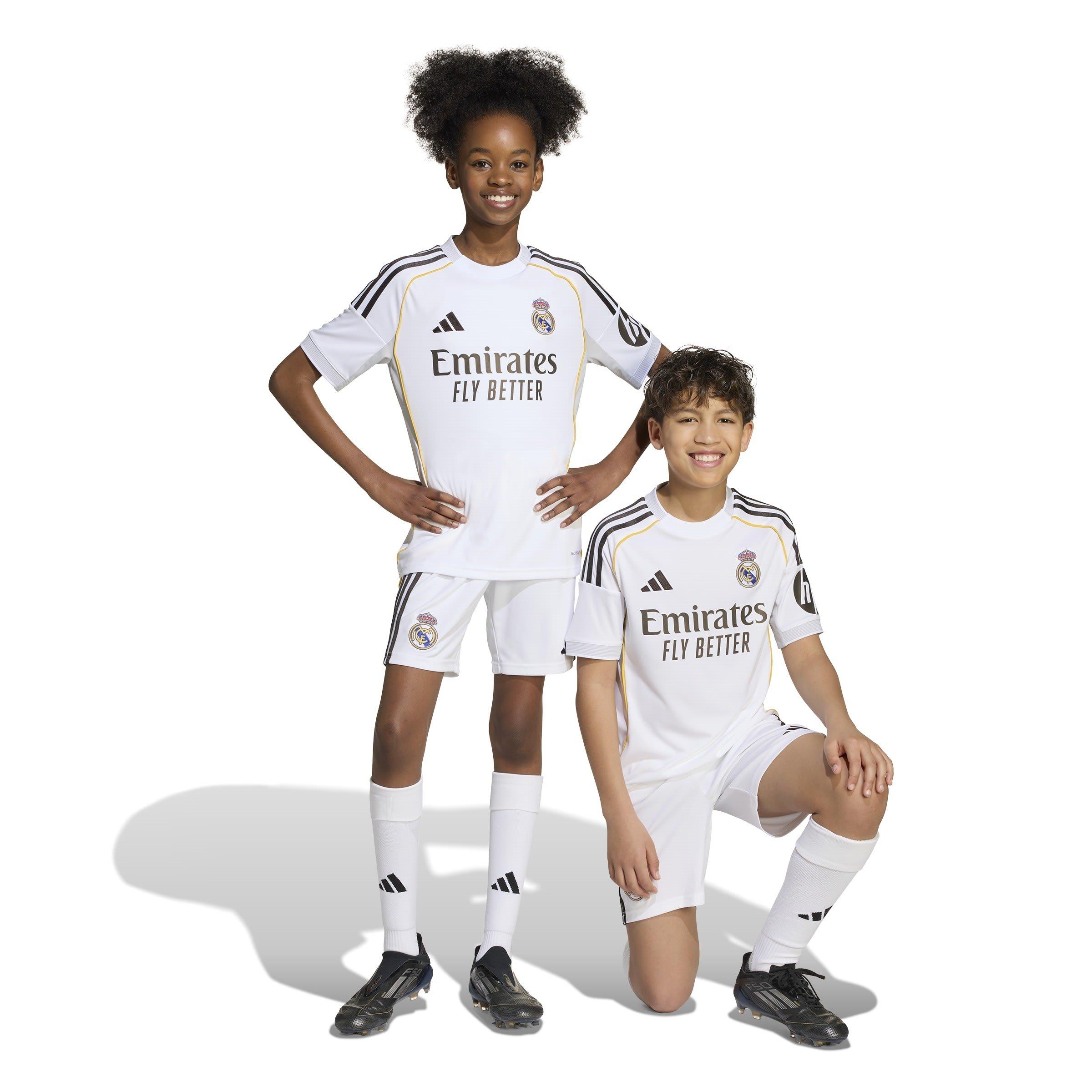 Weiß - adidas - Real Madrid Home Shorts 2025 2026 Juniors - 2