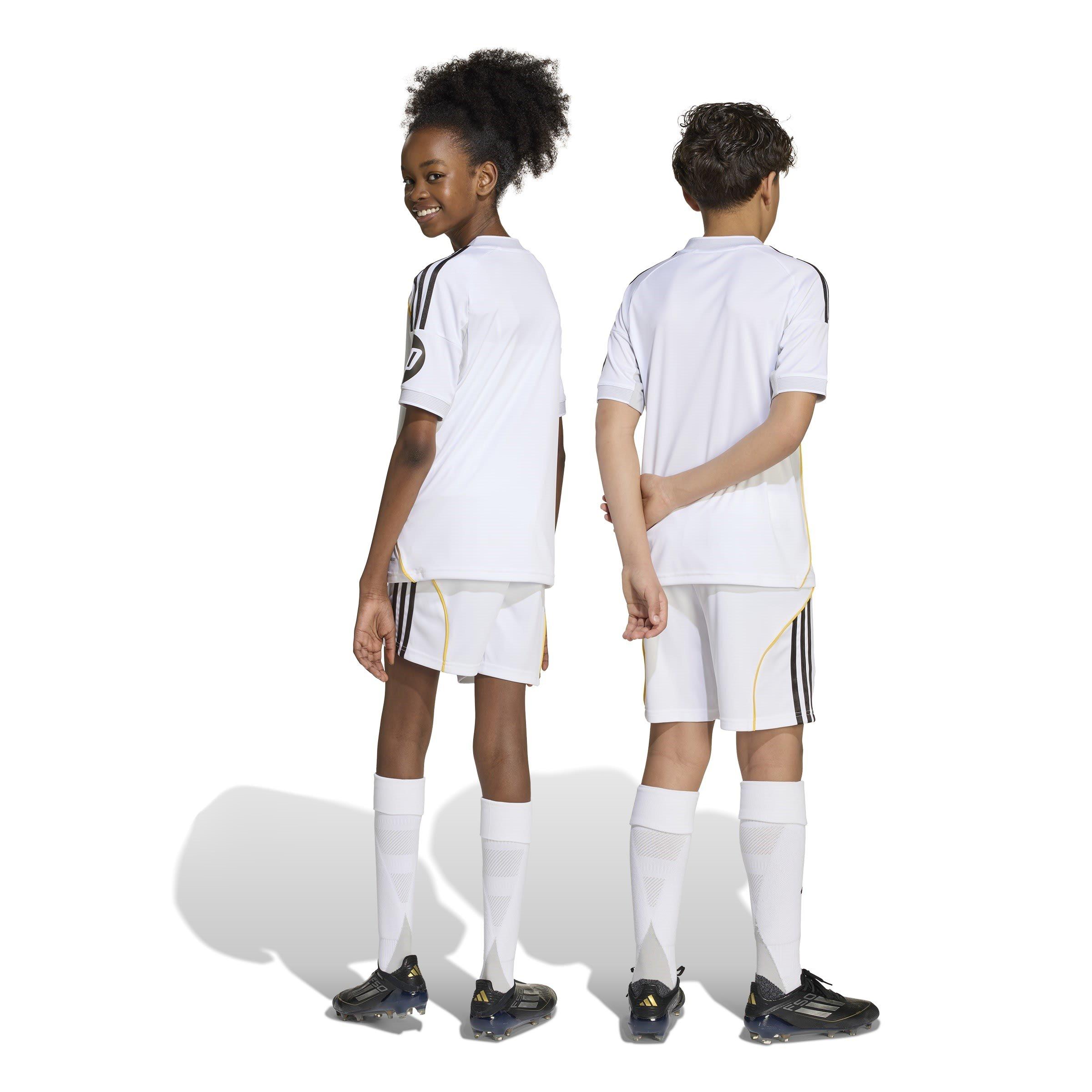 Weiß - adidas - Real Madrid Home Shorts 2025 2026 Juniors - 3