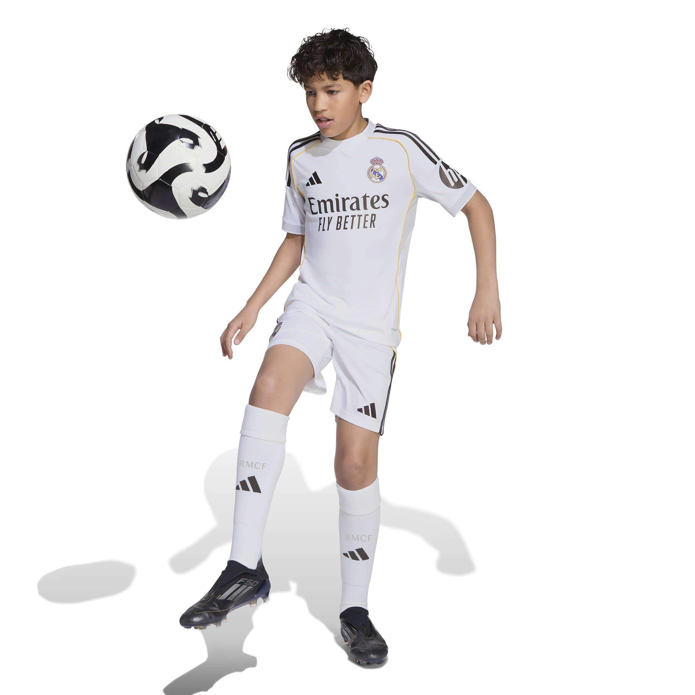 Weiß - adidas - Real Madrid Home Shorts 2025 2026 Juniors - 7