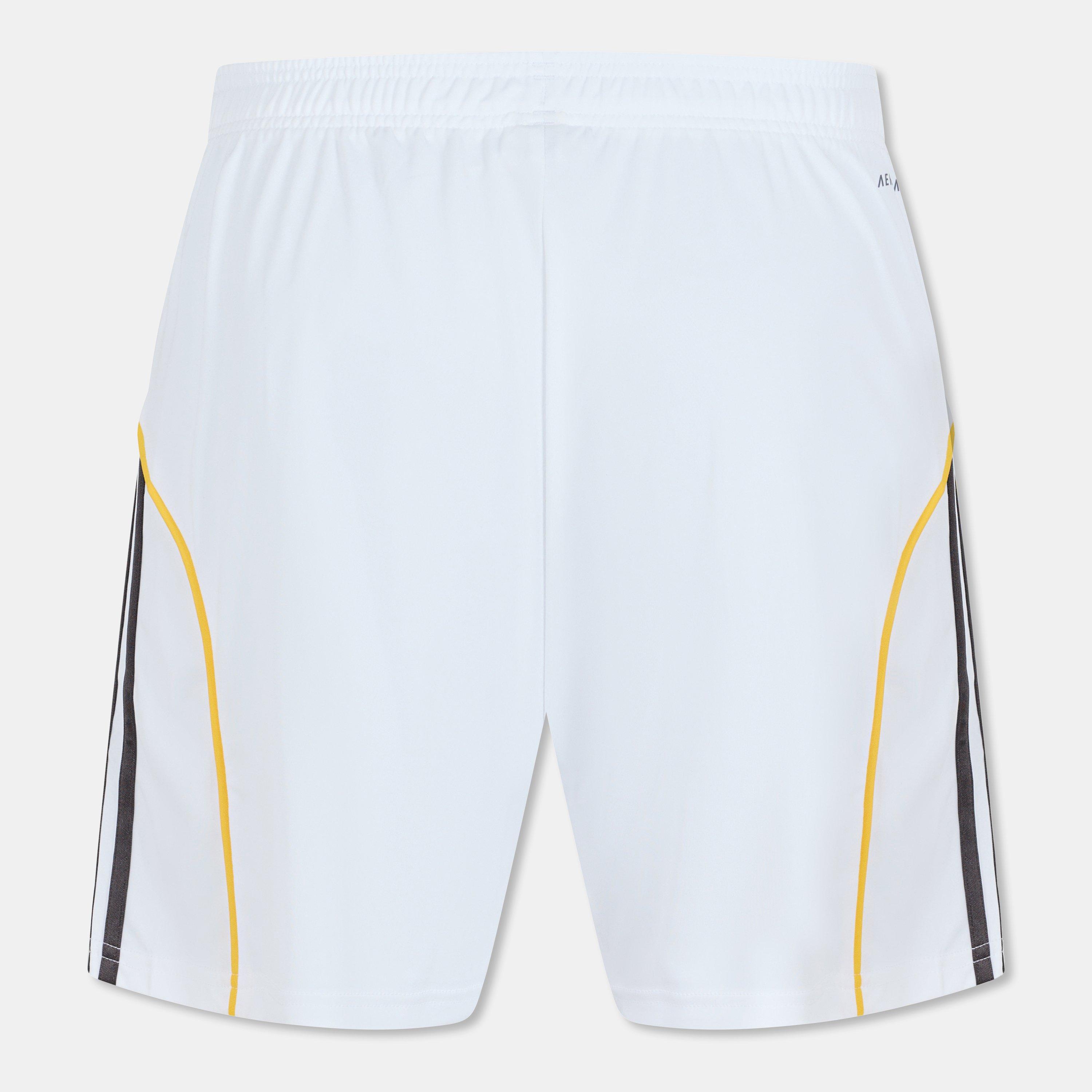 Wit - adidas - Real Madrid Home Shorts 2025 2026 Adults - 2
