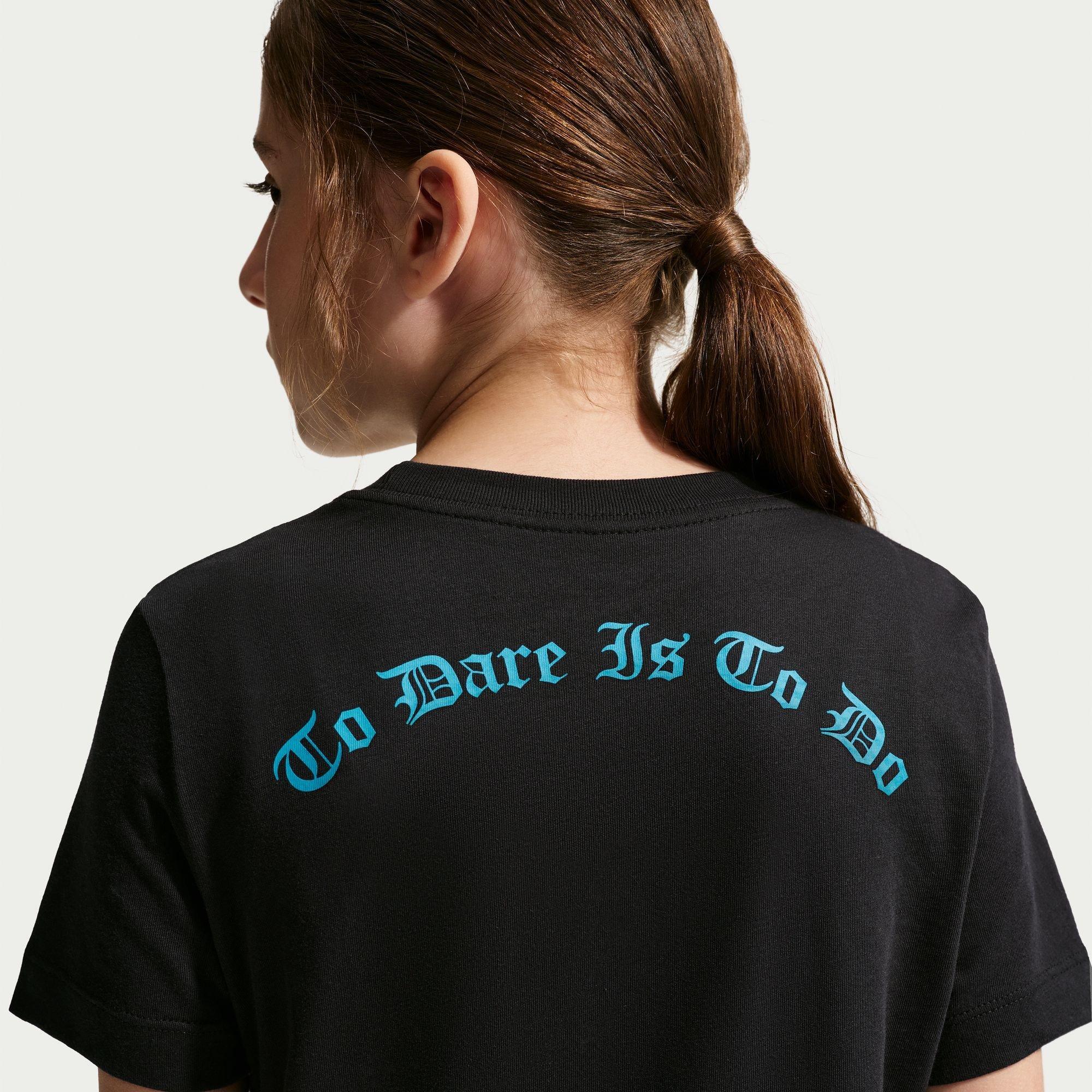 Black/White - Nike - Tottenham Wordmark T-Shirt Juniors - 2