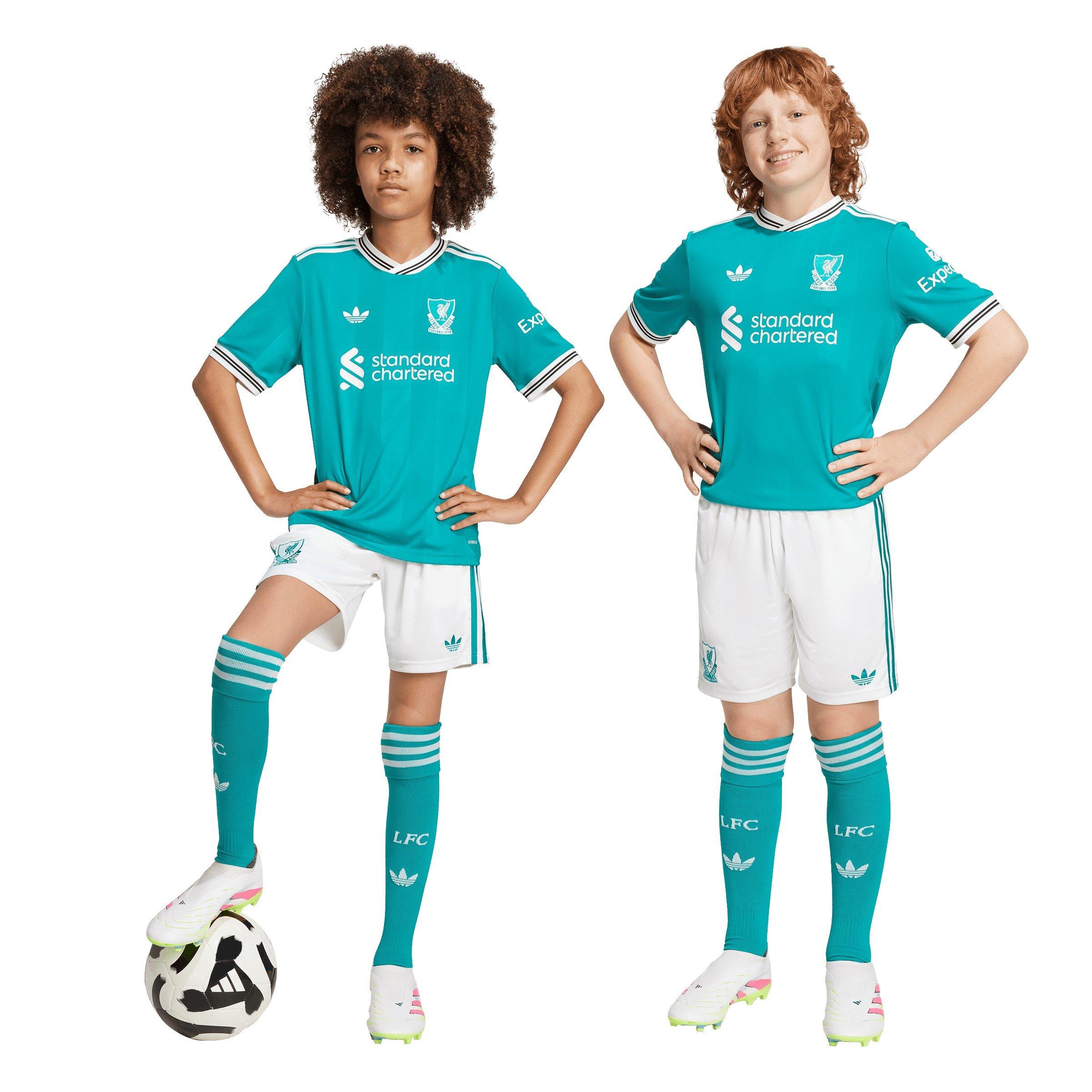 Bijela - adidas - Liverpool Third Shorts 2025 2026 Juniors - 2