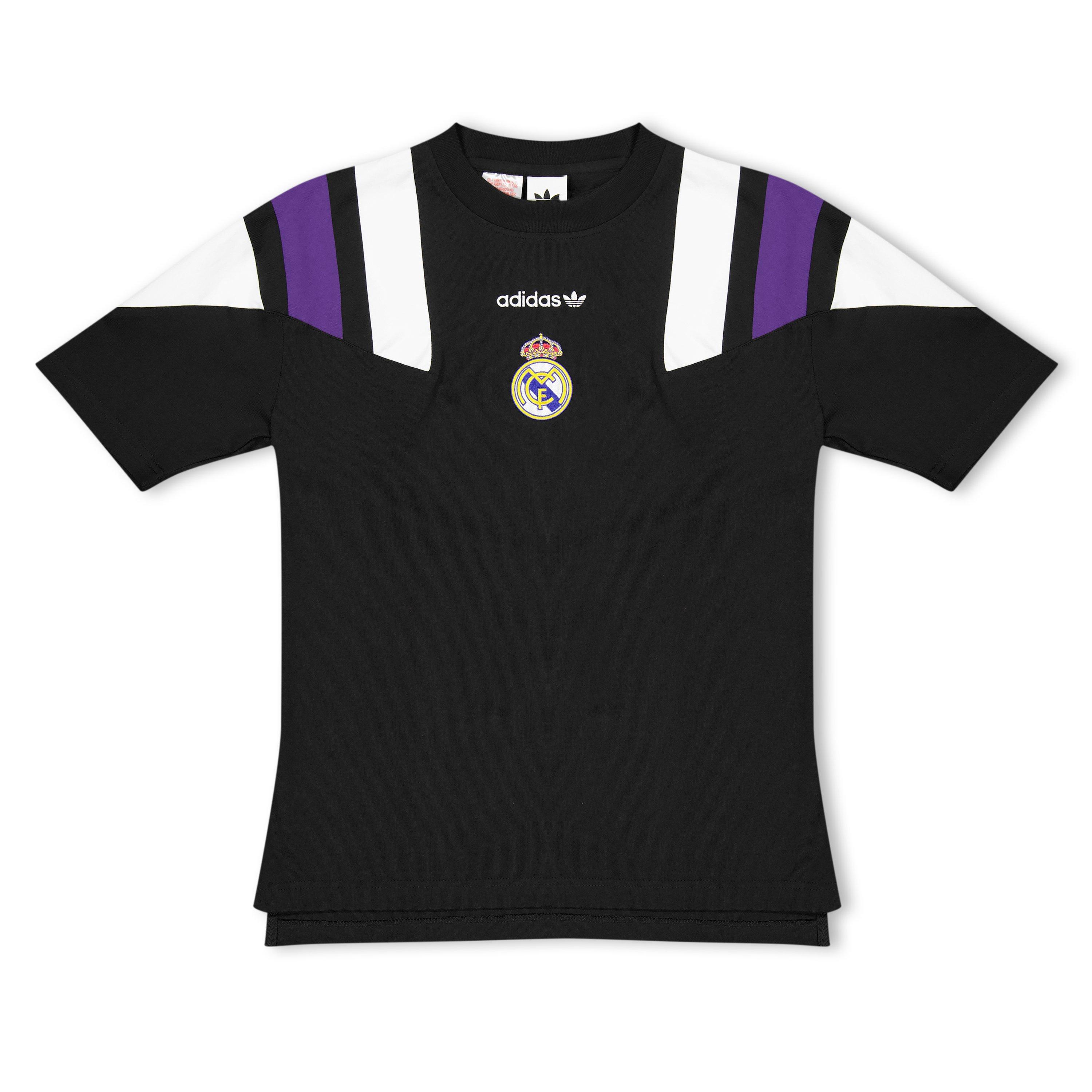 Negro/Blanco - adidas - Real Madrid EQT T-Shirt Juniors - 1