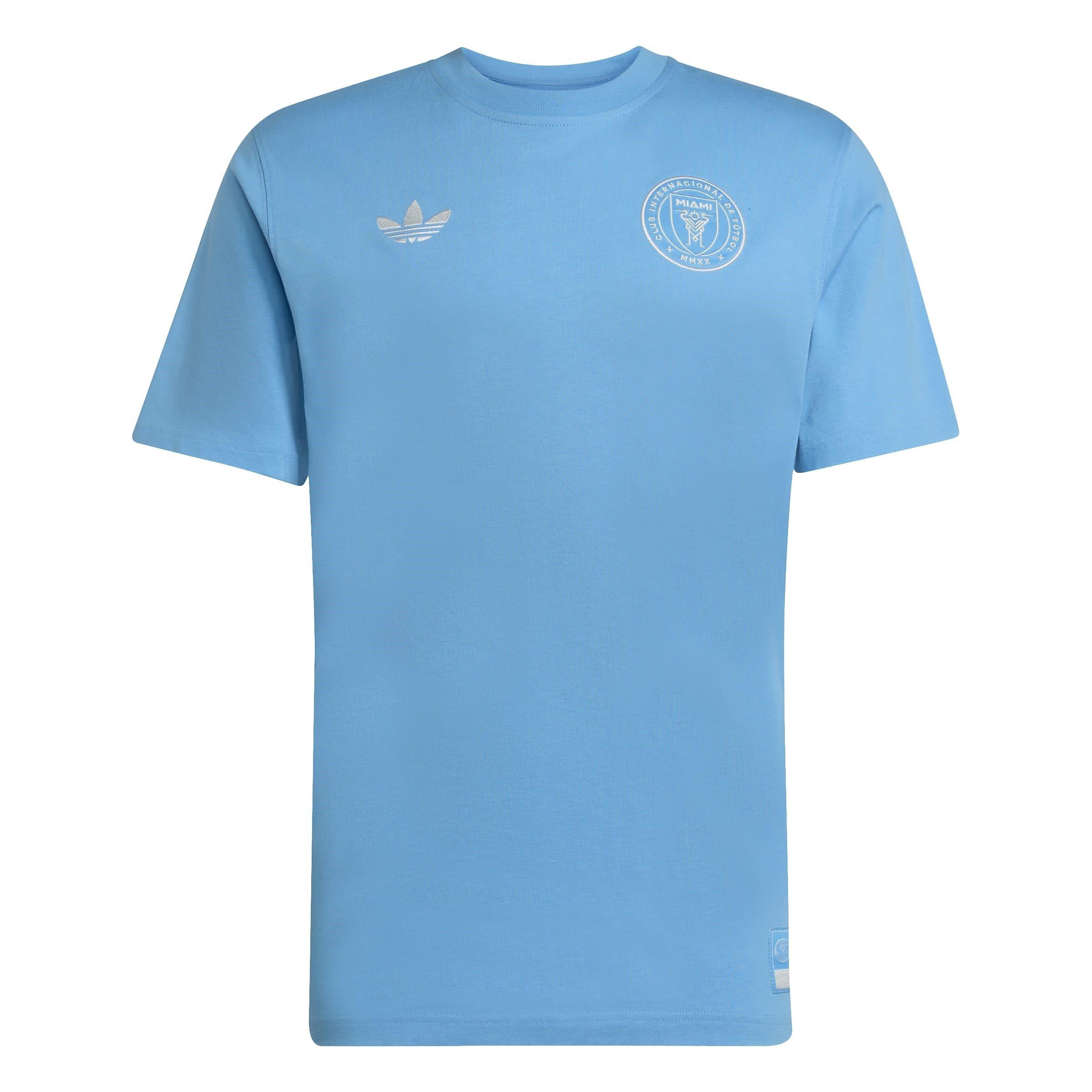 Blau/Weiß - adidas - Inter Miami OG T-Shirt Mens - 1
