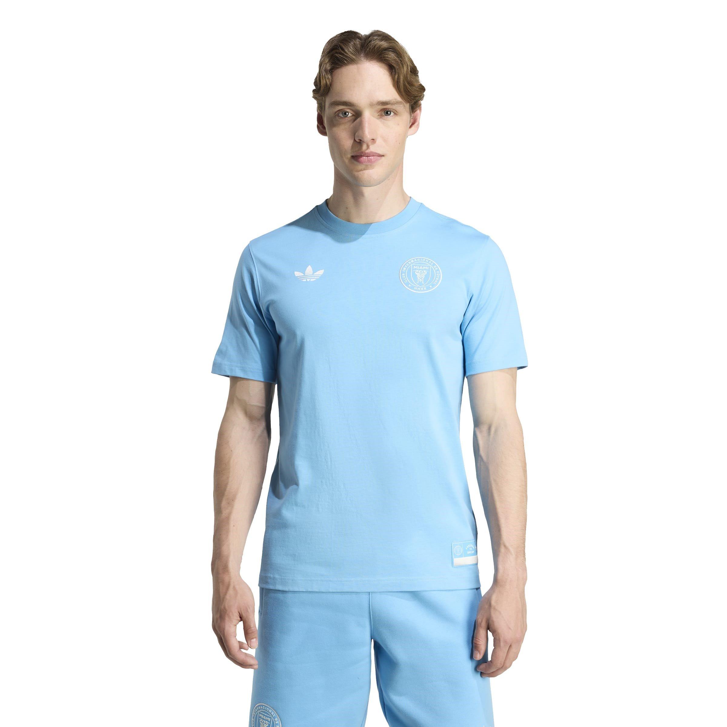 Azul/Blanco - adidas - Inter Miami OG T-Shirt Mens - 2