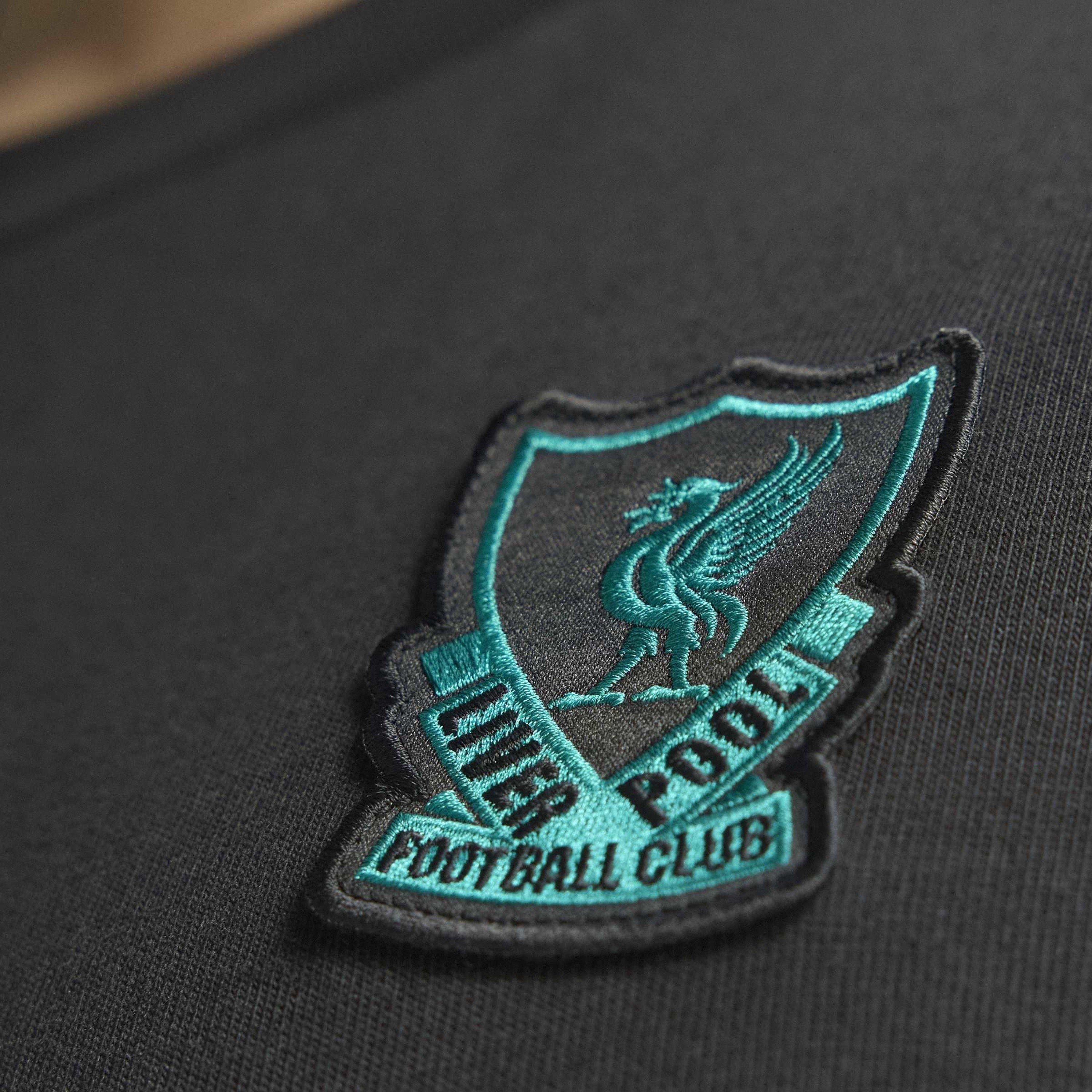 Preto - adidas - Liverpool Terrace Icon T-Shirt Adults - 10