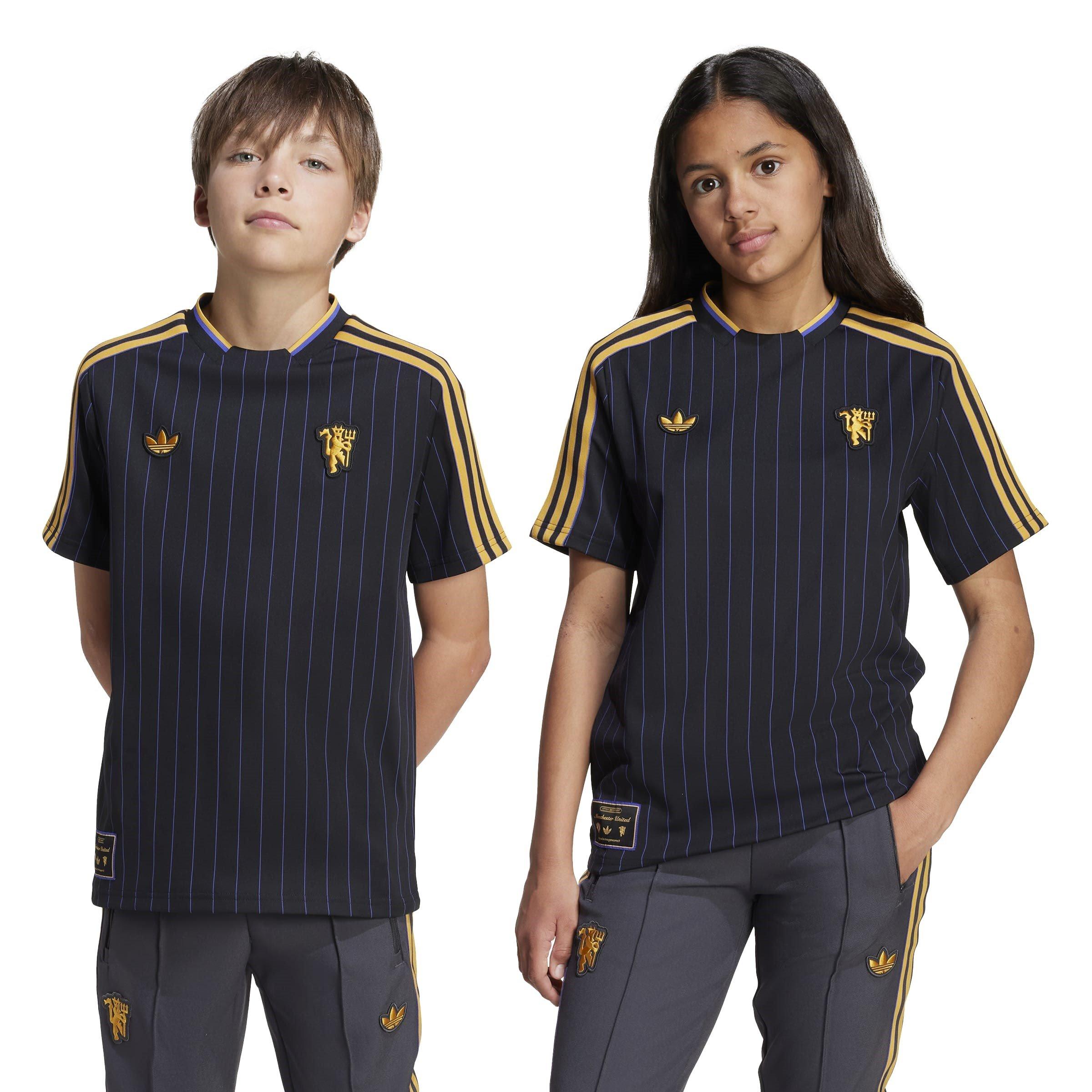 Zwart - adidas - Manchester United Icon Shirt Juniors - 3