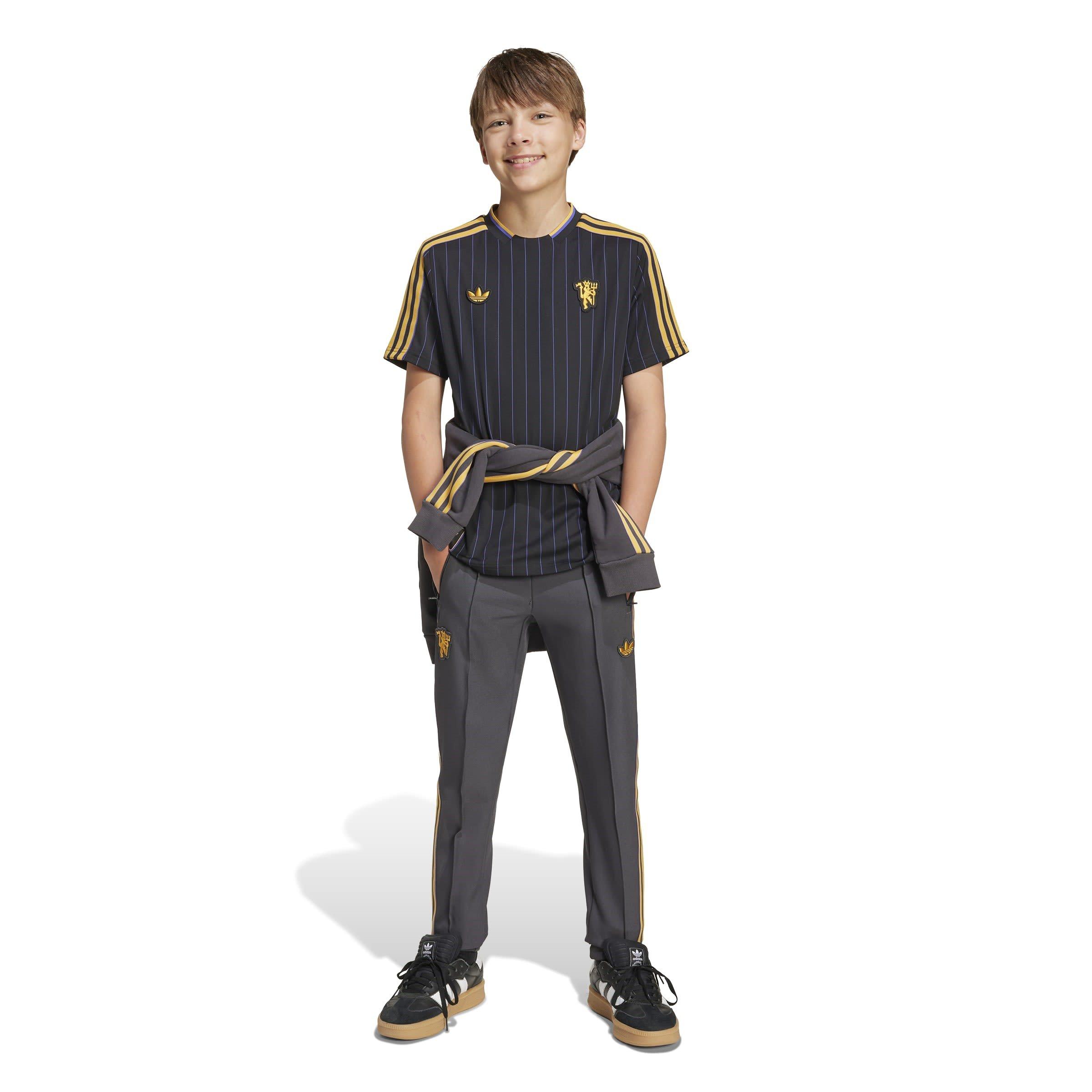 Zwart - adidas - Manchester United Icon Shirt Juniors - 7