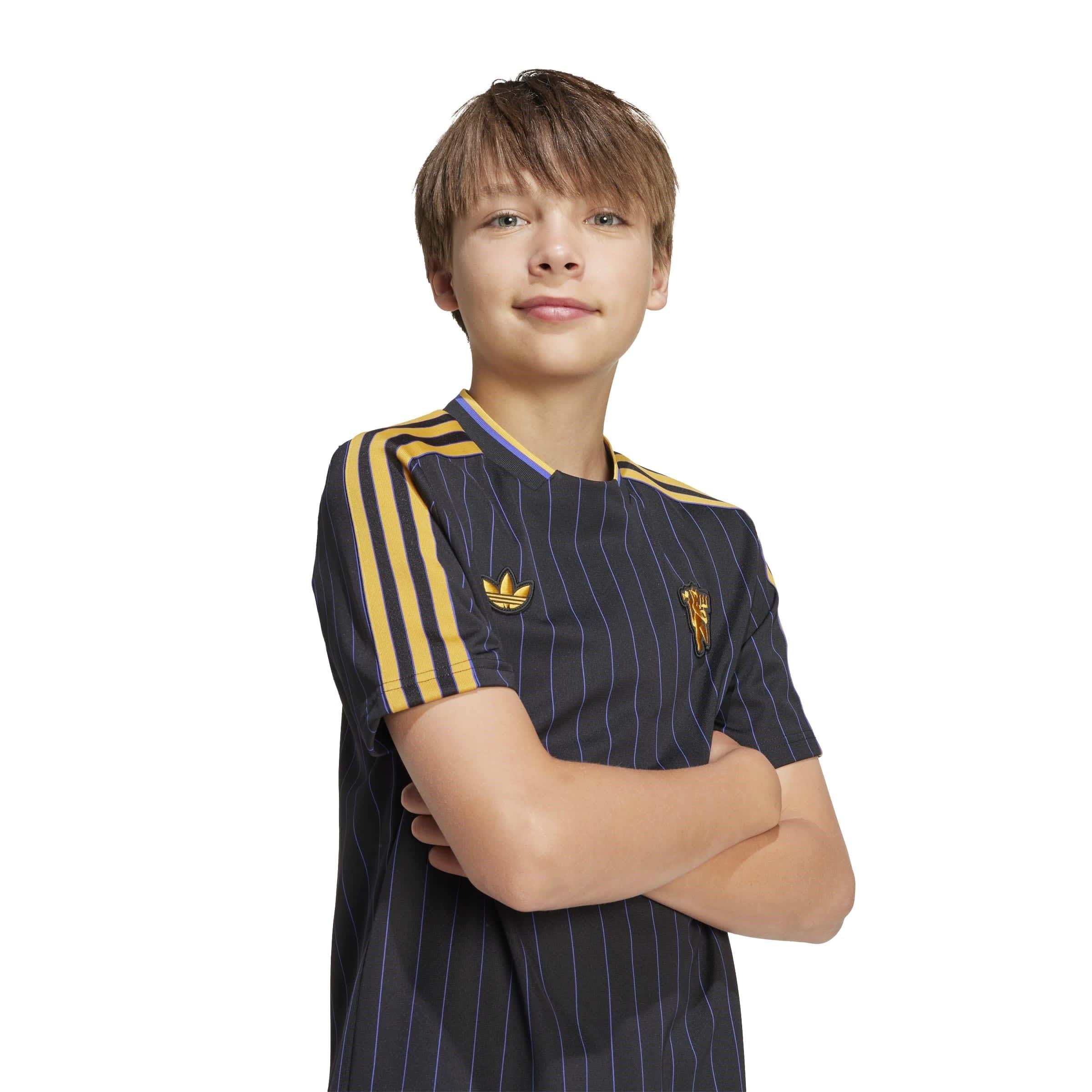 Zwart - adidas - Manchester United Icon Shirt Juniors - 8