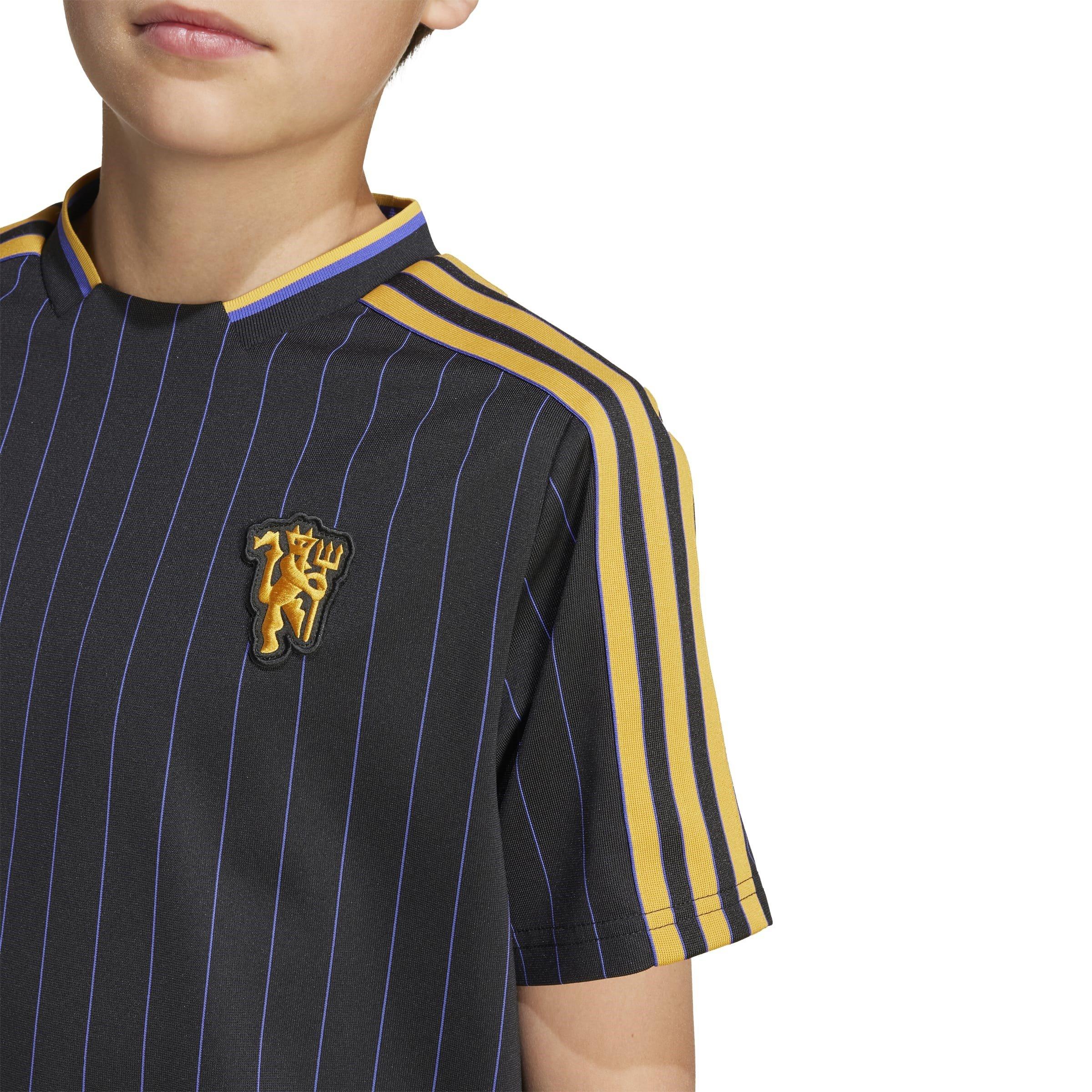Zwart - adidas - Manchester United Icon Shirt Juniors - 9