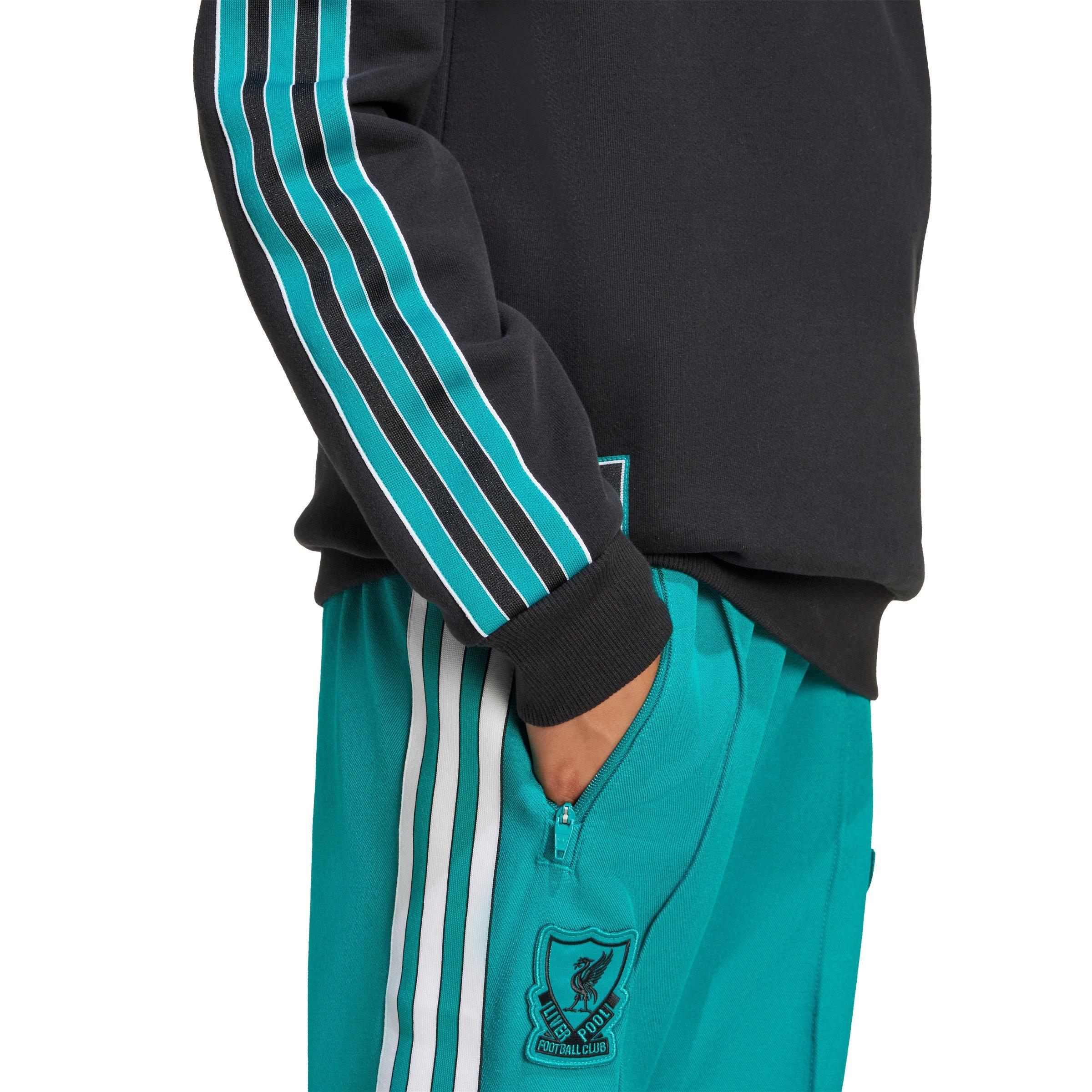 Black - adidas - Liverpool Terrace Icons Sweatshirt Juniors - 8
