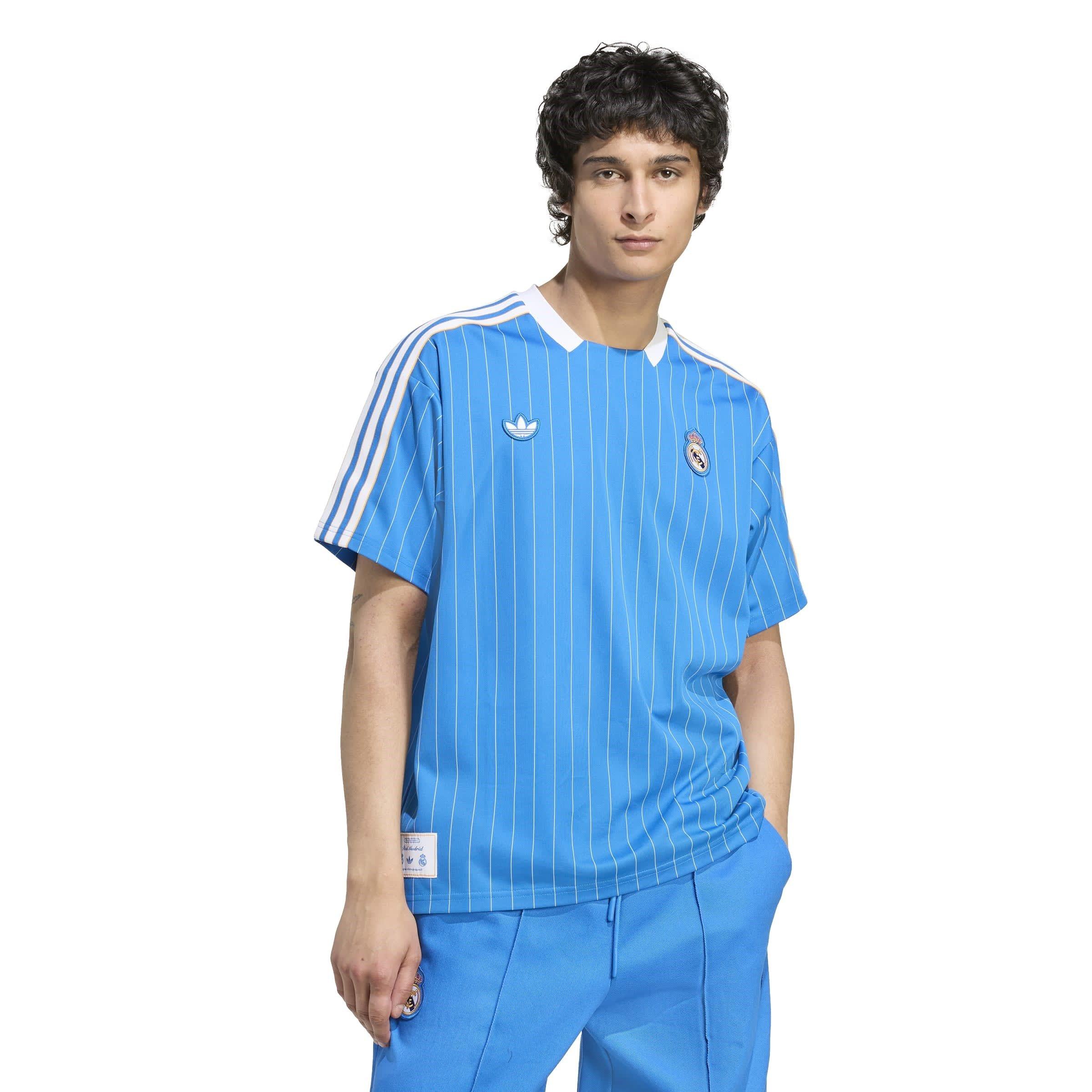Blau/Weiß - adidas - Real Madrid Icons Shirt 2025 2026 Adults - 5