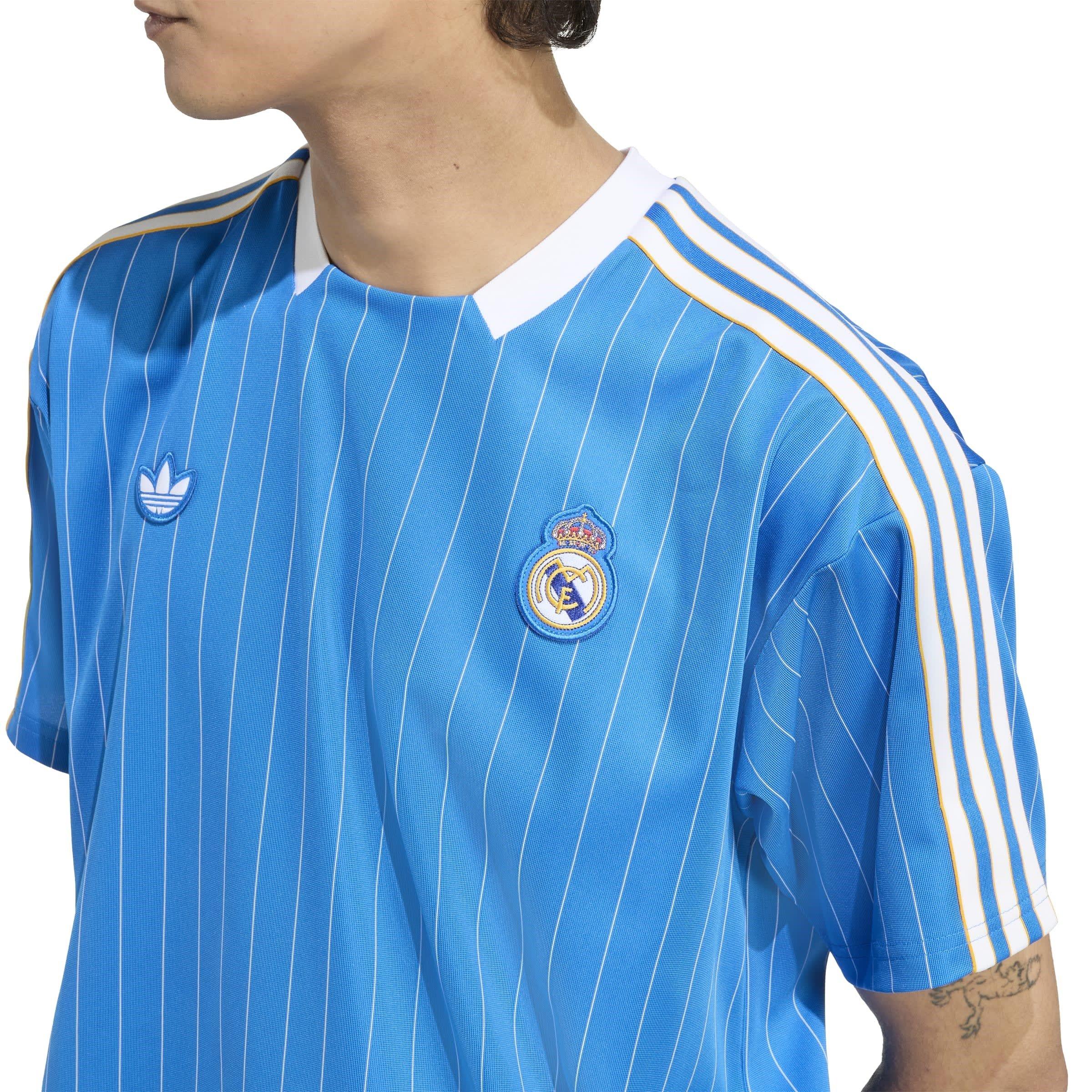 Blau/Weiß - adidas - Real Madrid Icons Shirt 2025 2026 Adults - 8