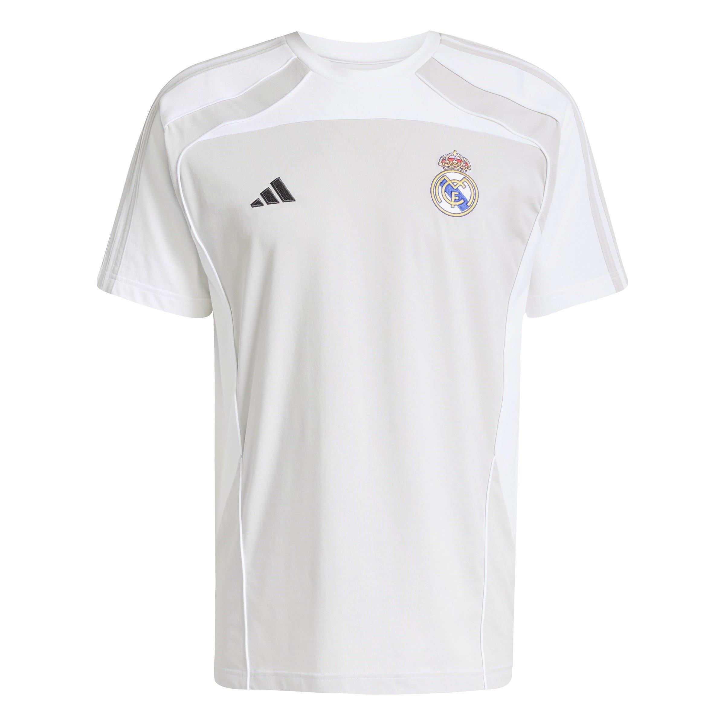 Adidas Men's Real Madrid Ubp T-Shirt Adults - Grey/White - 2XL