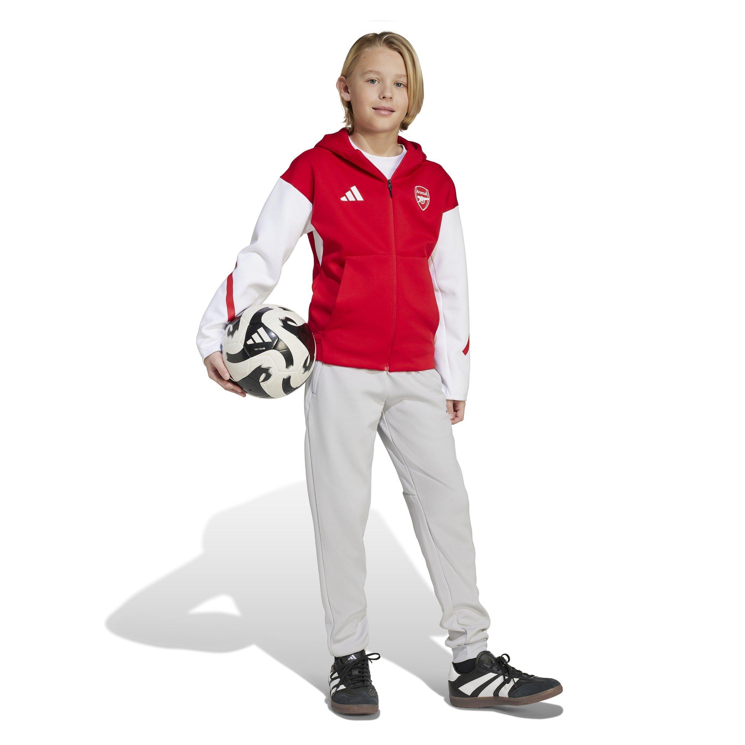 Crveno/Bijelo - adidas - Arsenal Anthem Jacket Juniors - 7
