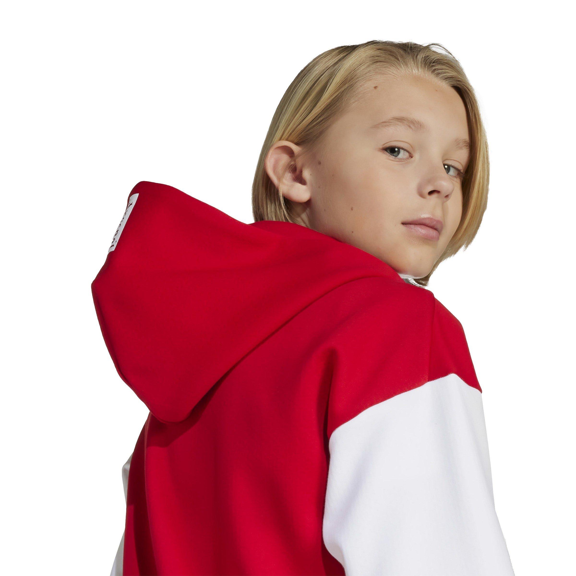 Crveno/Bijelo - adidas - Arsenal Anthem Jacket Juniors - 8
