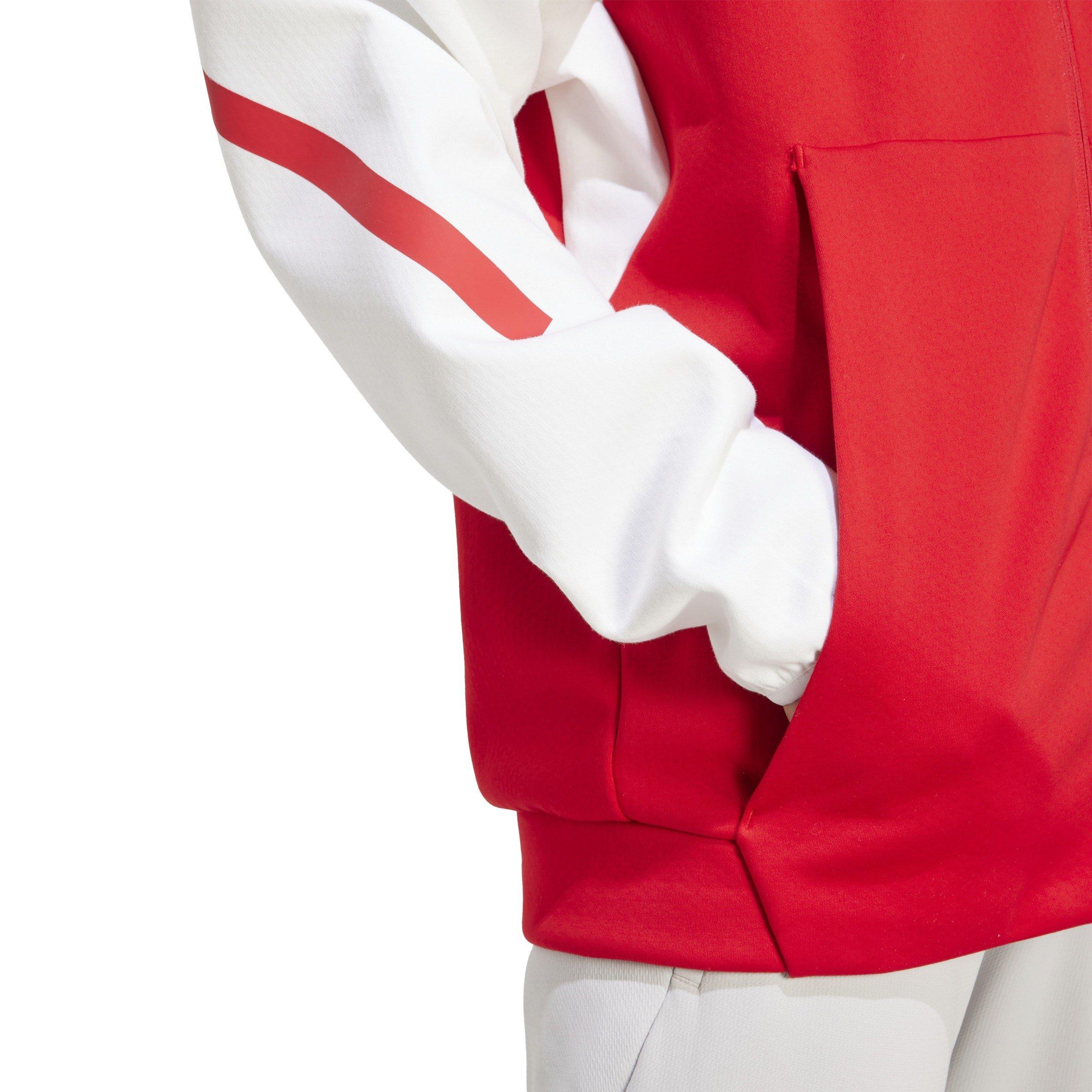 Red/White - adidas - Arsenal Anthem Jacket 2025 2026 Adults - 6