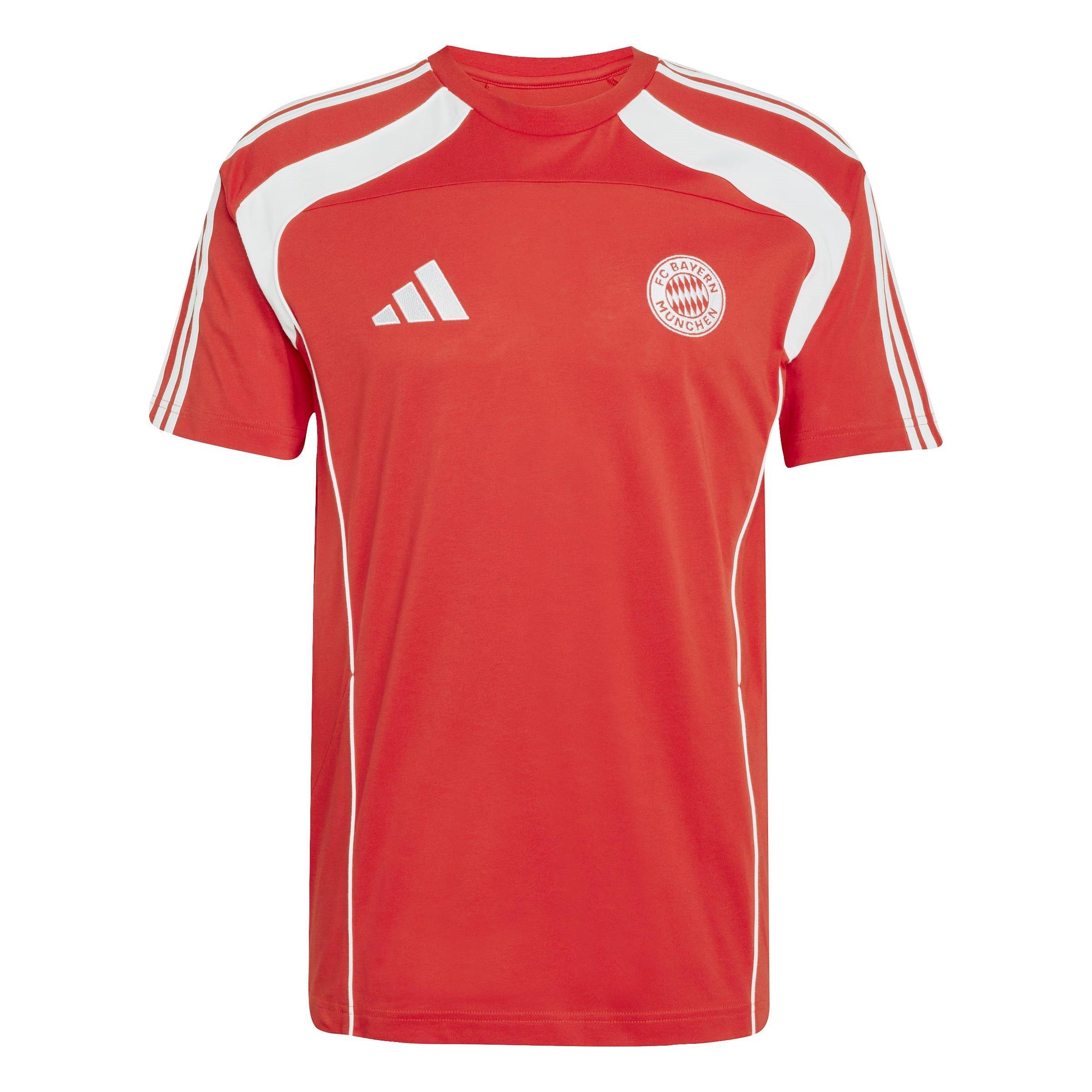 Red/White - adidas - Bayern Munich UBP T-Shirt Adults - 1