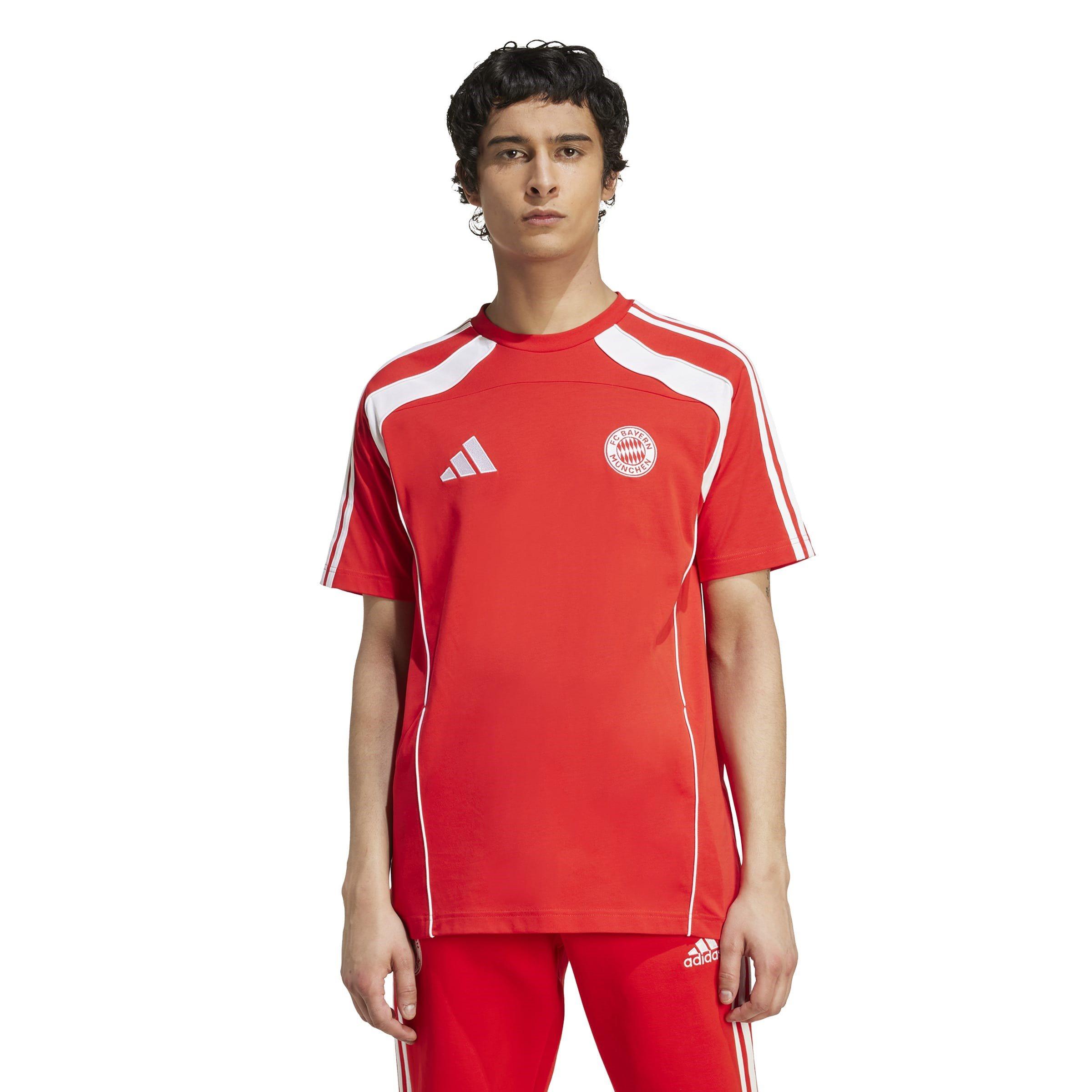Vermelho/Branco - adidas - Bayern Munich UBP T-Shirt Adults - 2
