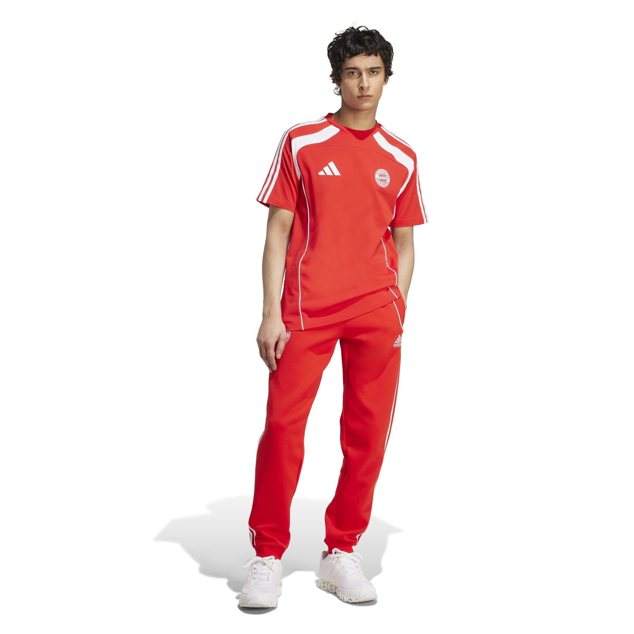 Vermelho/Branco - adidas - Bayern Munich UBP T-Shirt Adults - 4