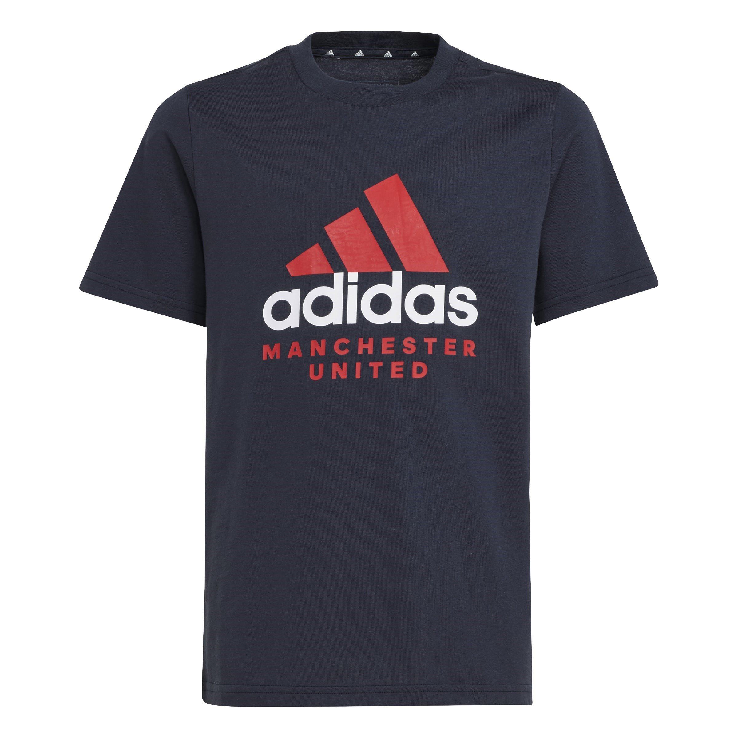 Grey - adidas - Manchester United T-Shirt Juniors - 1