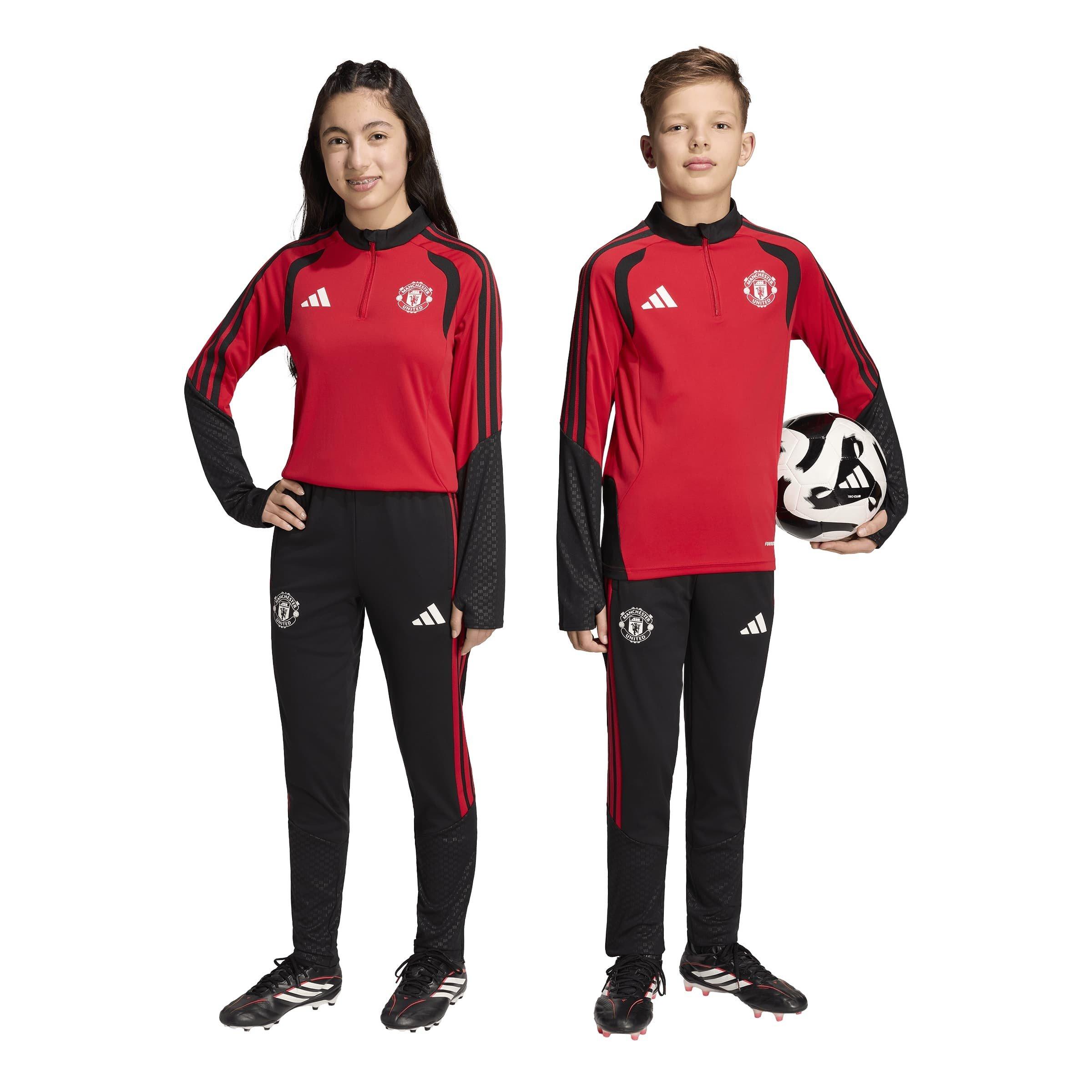 Nero/Rosso - adidas - Manchester United Training Pant 2026/27 Juniors - 2