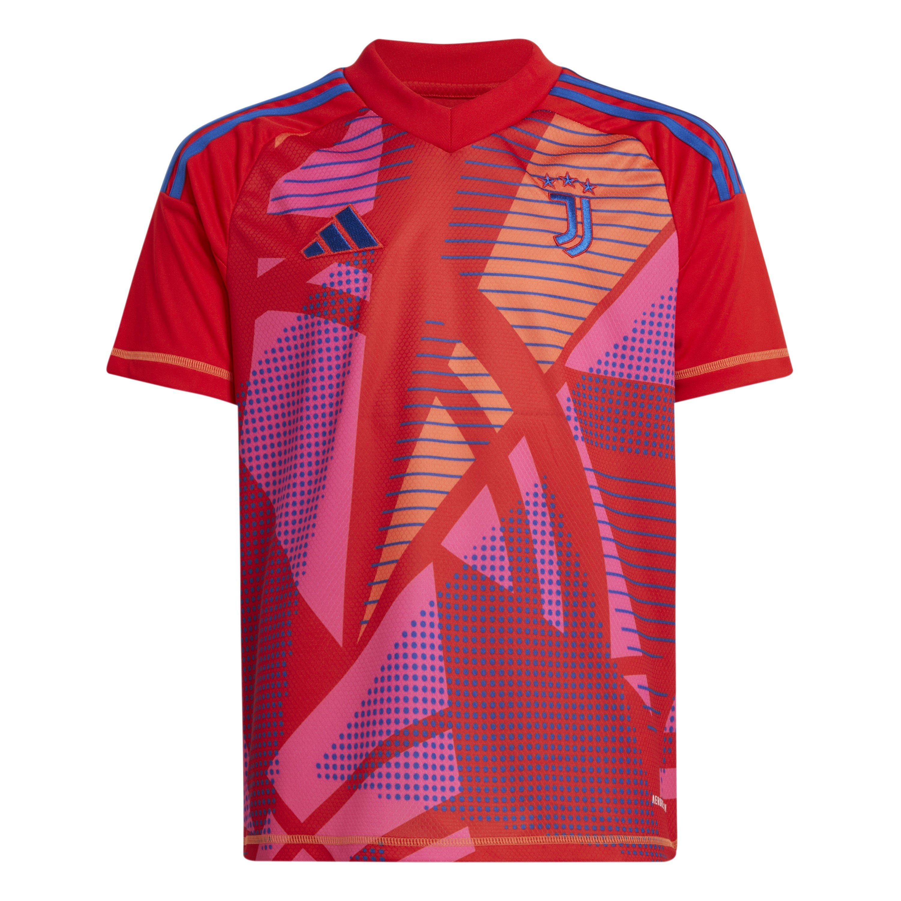 Adidas  Kids Juve Gk Jsy Y T-Shirt - Red - 15-16 Yrs