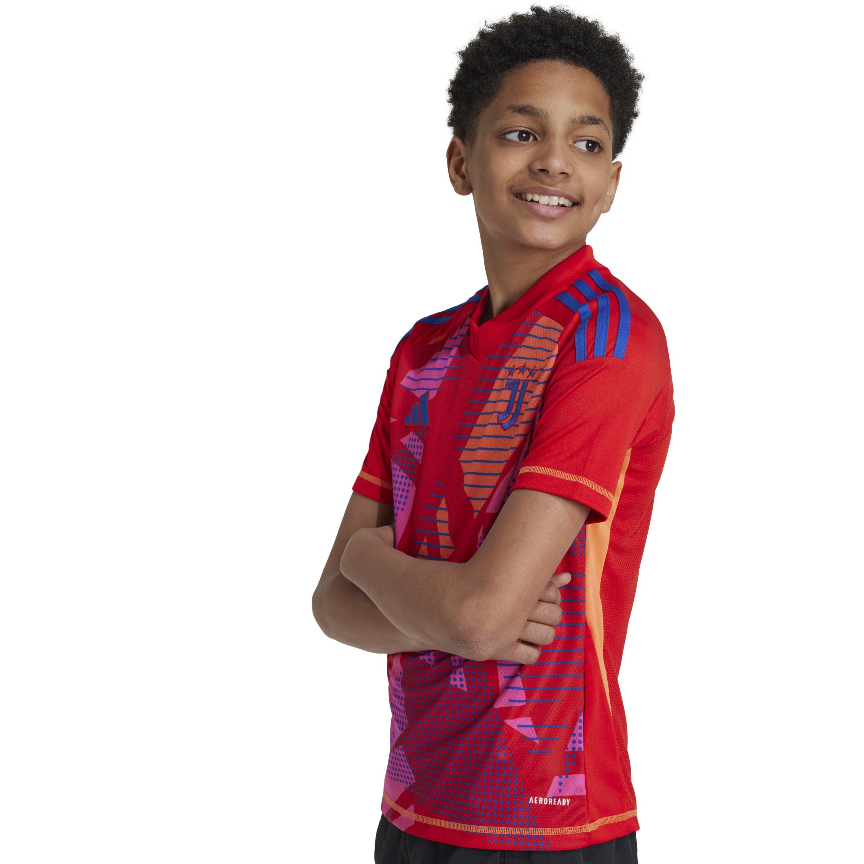 Rot - adidas - Juve Gk Jsy Y T-Shirt Unisex Kids - 5