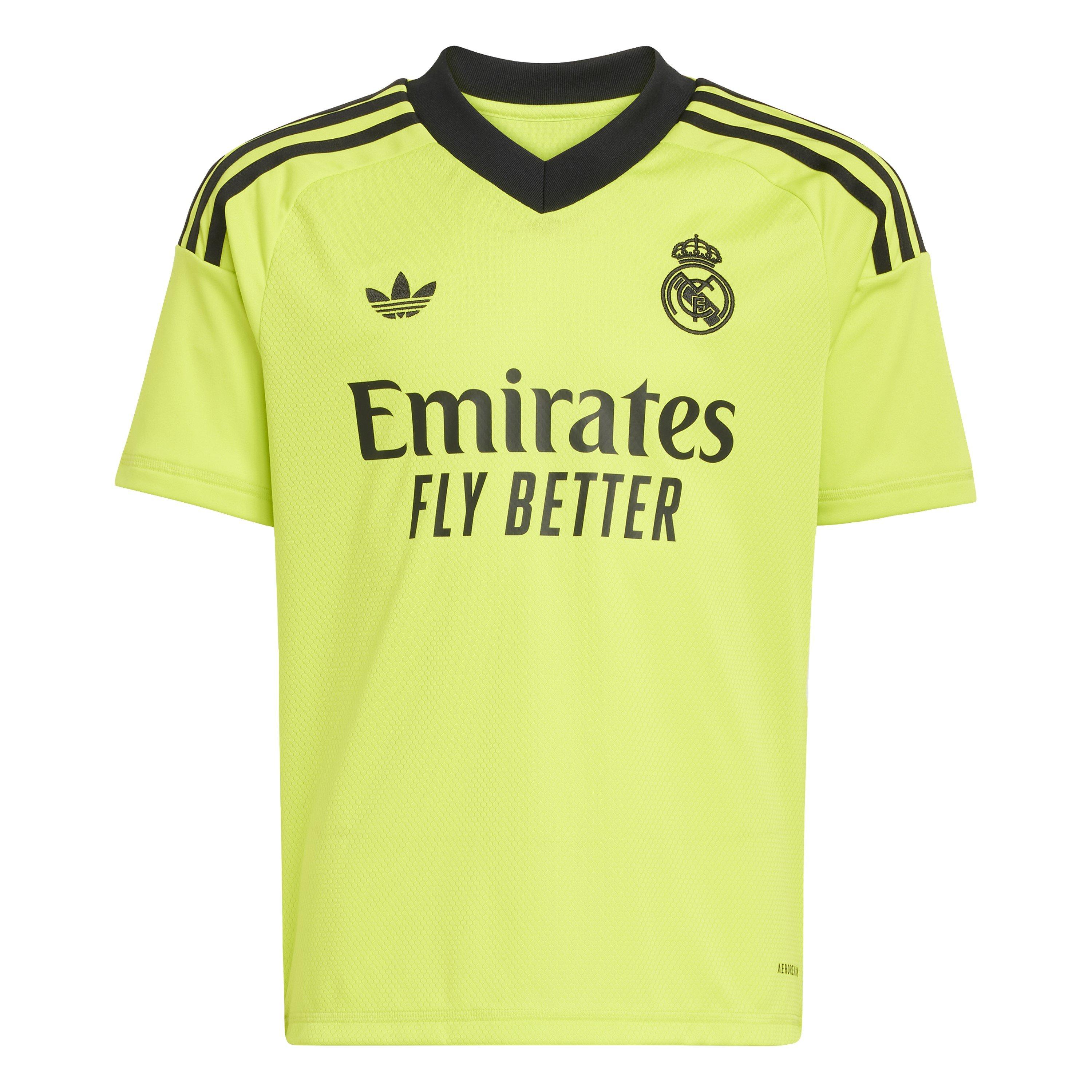 Solar Yellow - adidas - Real Madrid Third Goalkeeper Shirt 24/25 Juniors - 1