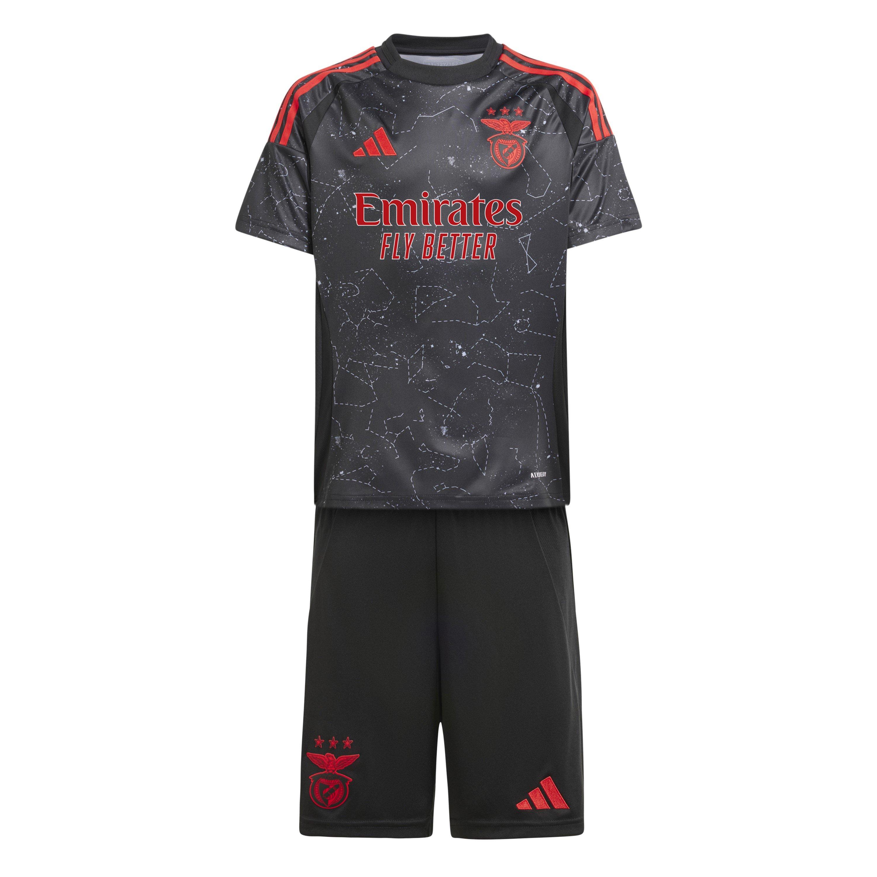 Black - adidas - Kids' Benfica Licensed Short Sleeve T-Shirt - 1