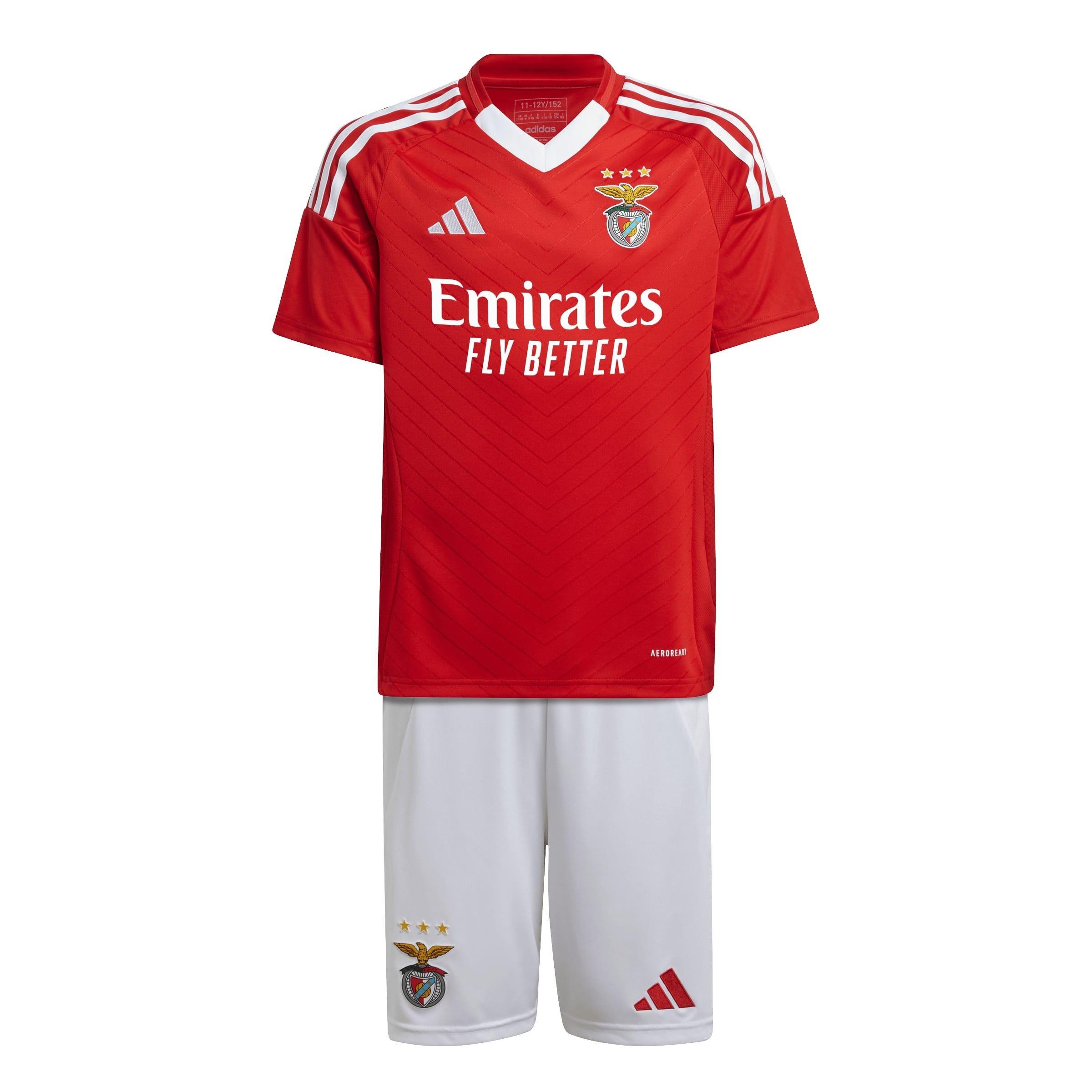 Adidas  Kids Benfica Home Kit 24/25 Juniors - Benred - 13 - 14 Years
