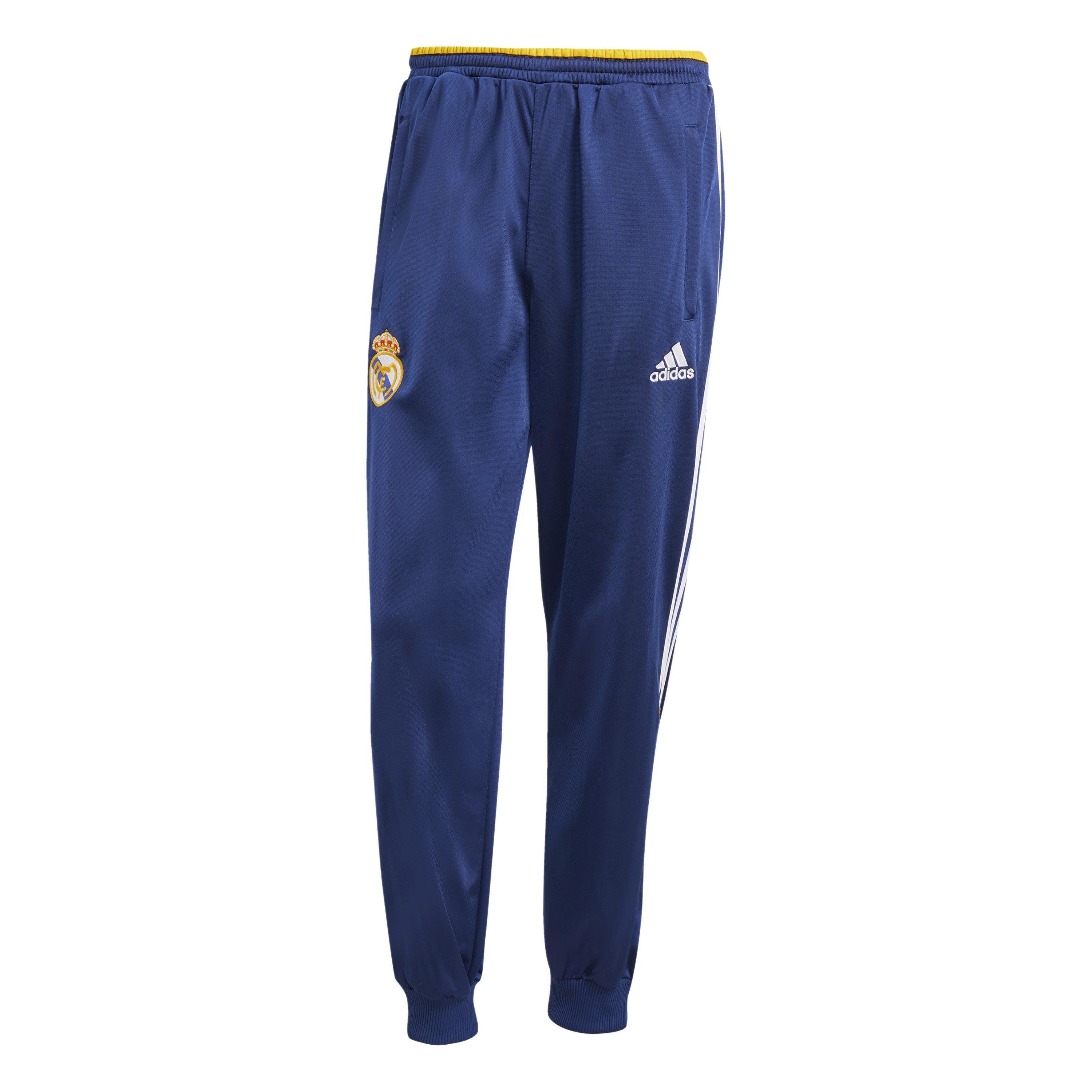 Mørkeblå - adidas - Mens adidas Real Madrid Retro Tracksuit Bottoms 99/00 - 1