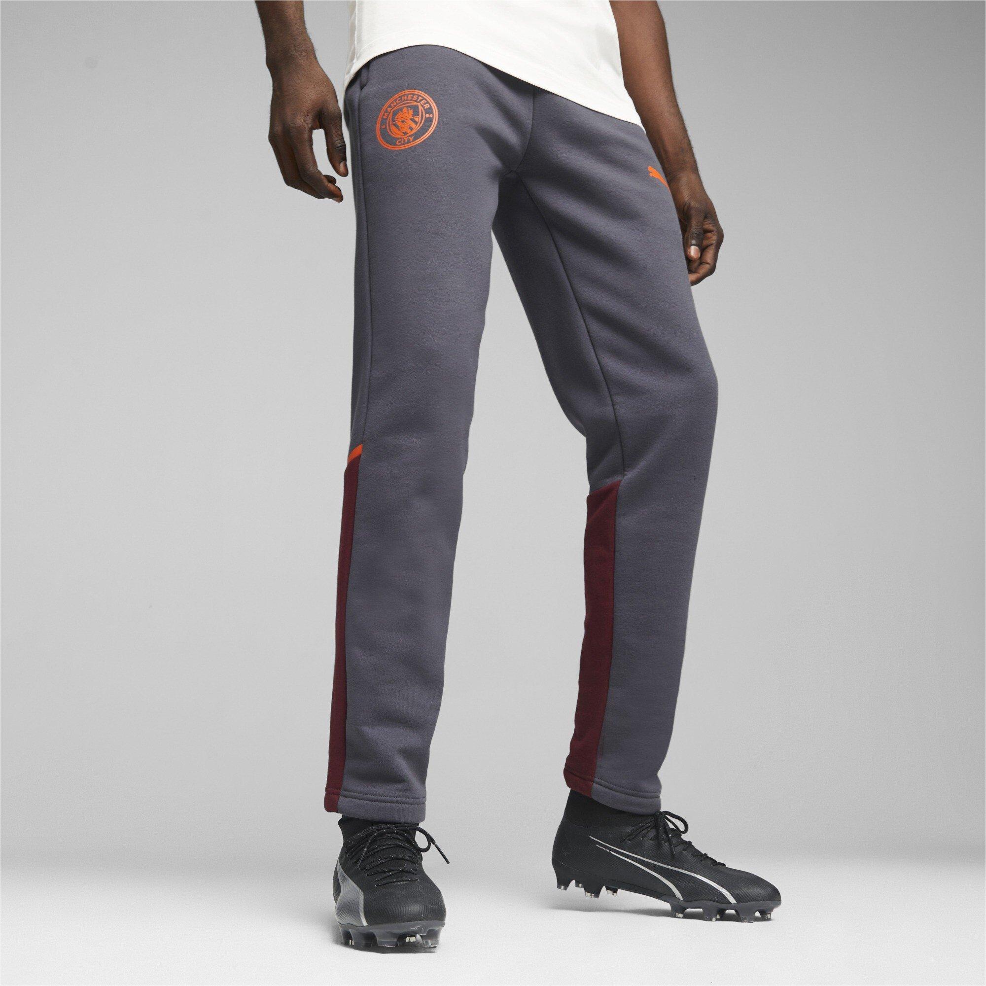 Strong Grey - Puma - Mcfc Casuals Pants Tracksuit Bottom Mens - 3