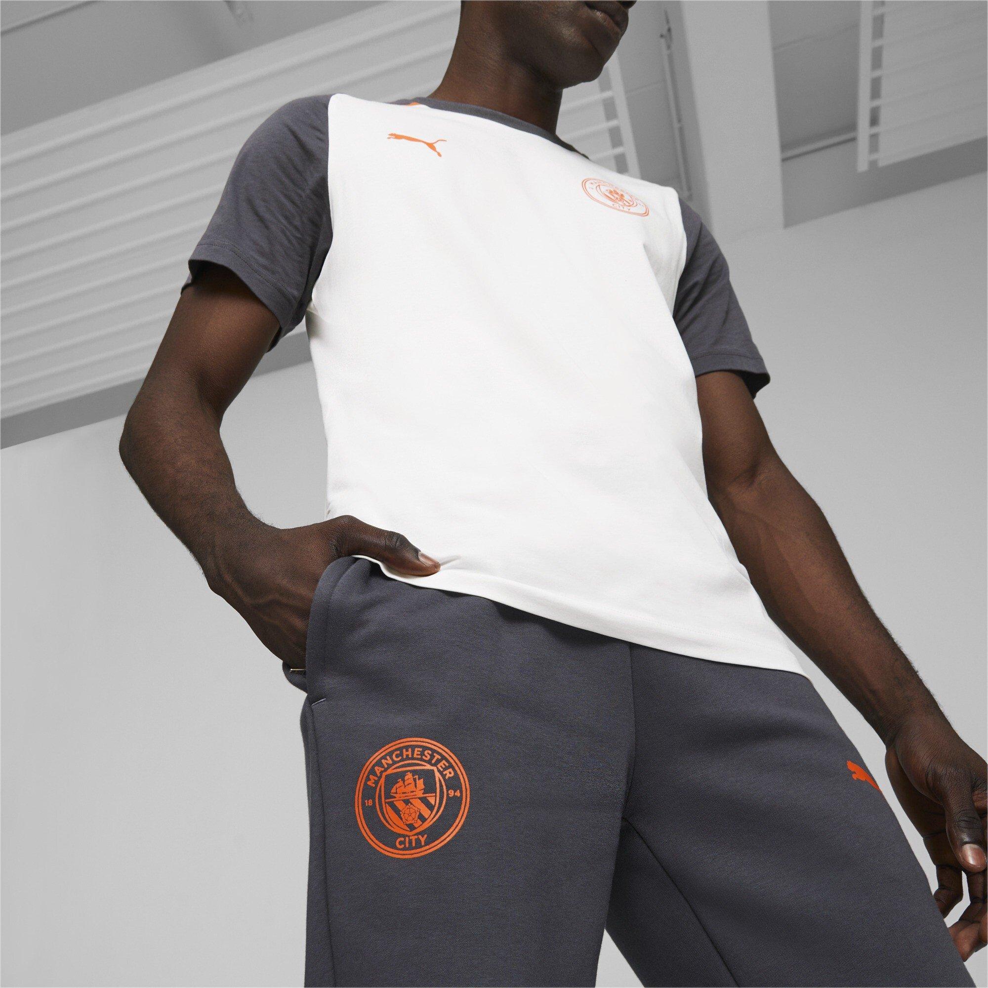 Strong Grey - Puma - Mcfc Casuals Pants Tracksuit Bottom Mens - 5