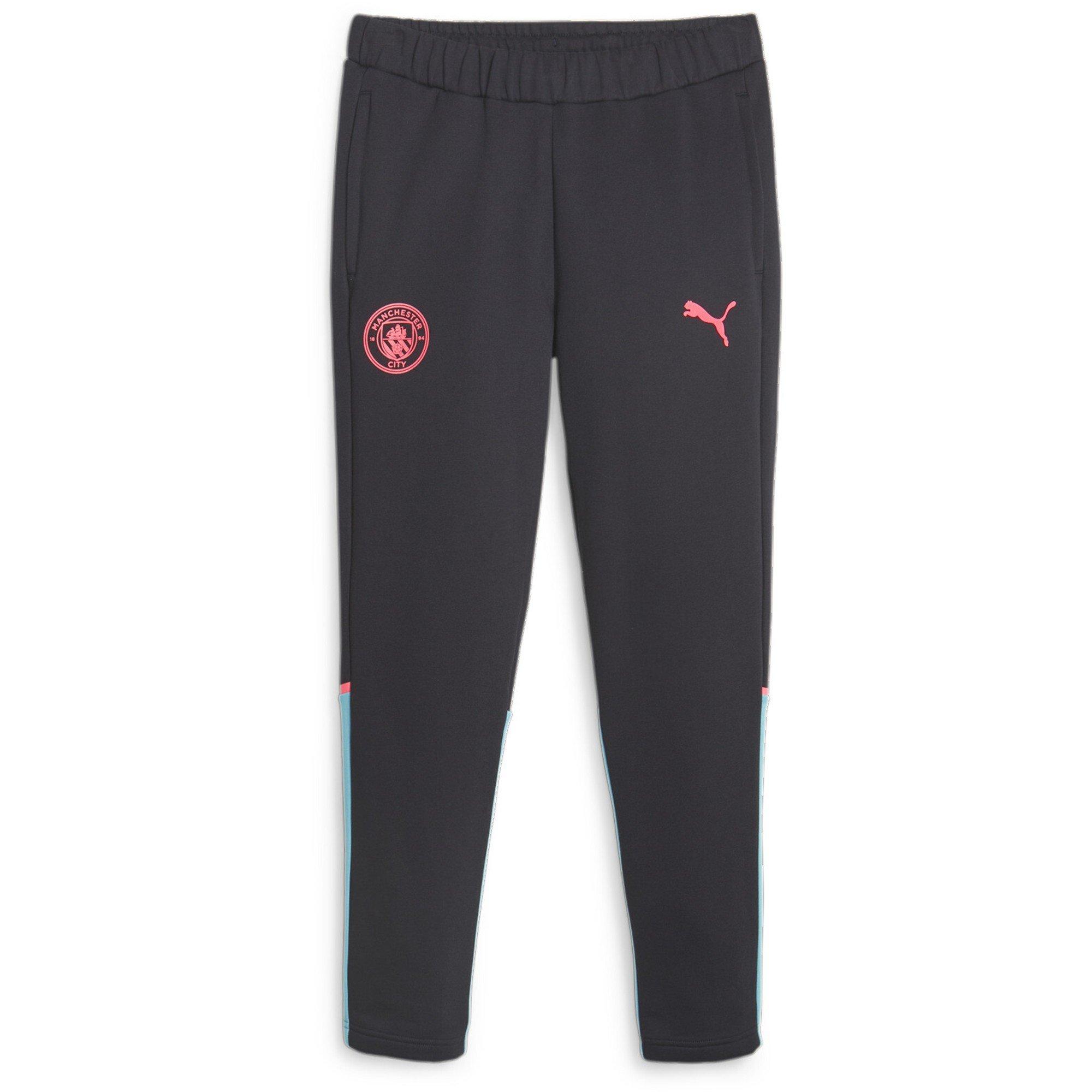 Dark Navy - Puma - Mcfc Casuals Pants Tracksuit Bottom Mens - 1