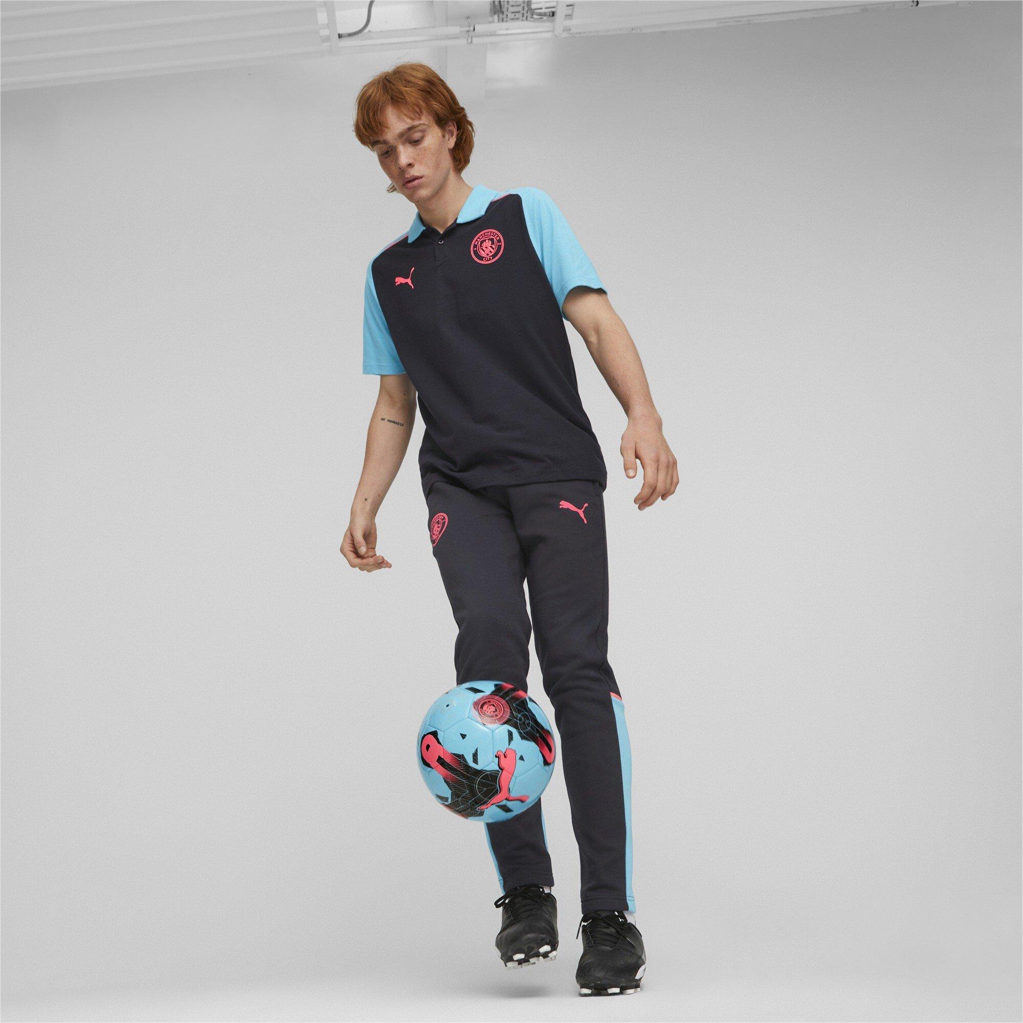 Dark Navy - Puma - Mcfc Casuals Pants Tracksuit Bottom Mens - 7