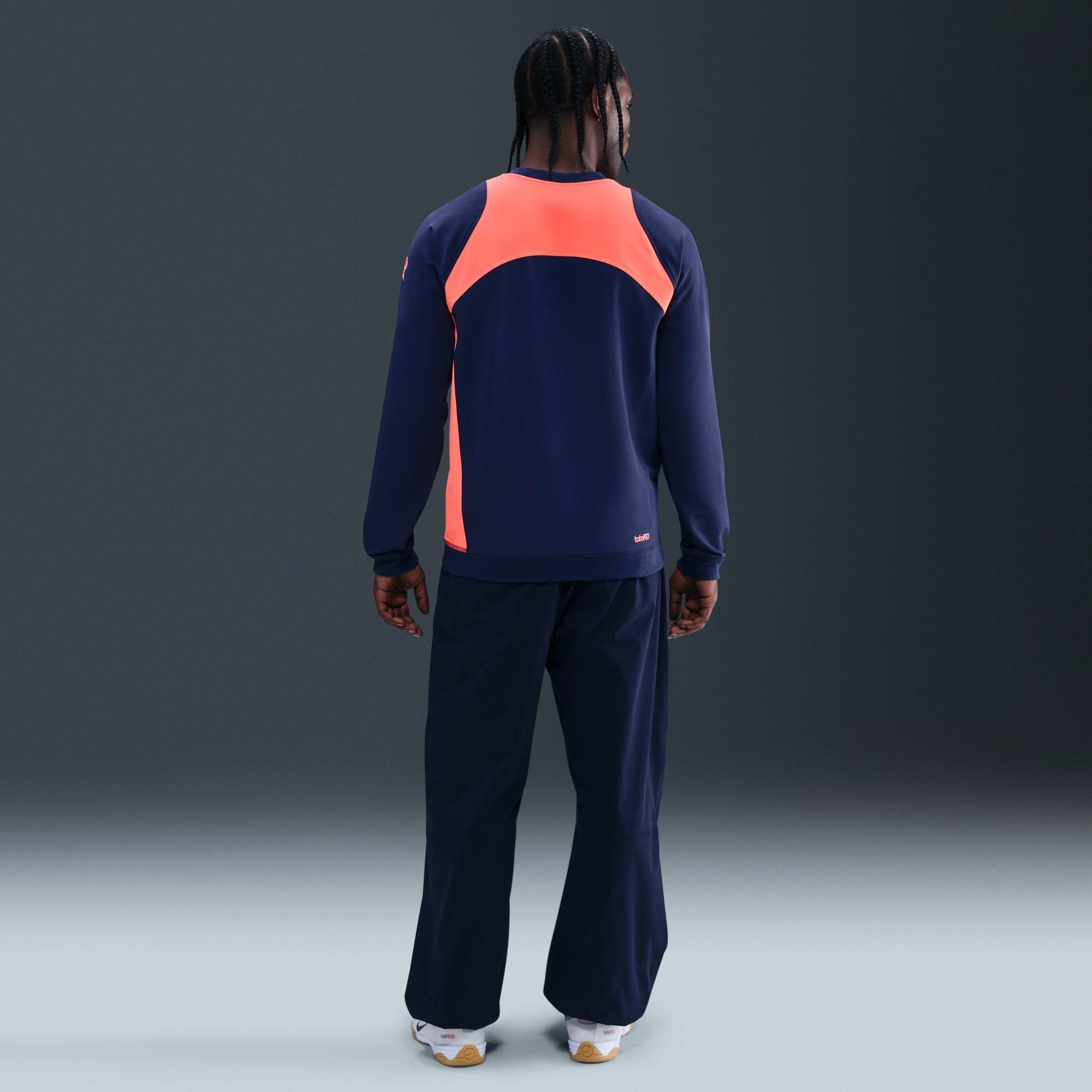 Blue/Orange - Nike - Barcelona Third T90 Sweater 2025 2026 Adults - 8