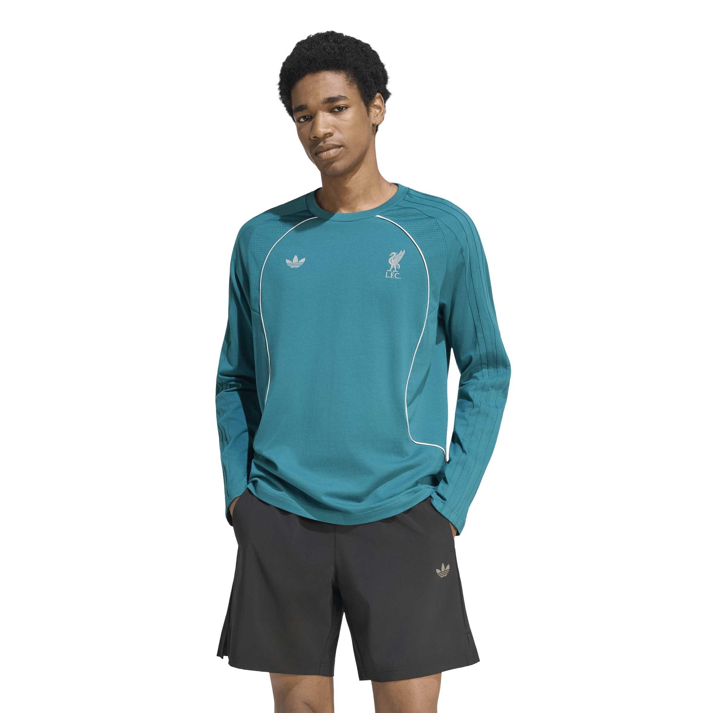 Green/Black - adidas - Adults LFC TEAMGEIST 26 Long-Sleeve Top Long-Sleeve Top - 2