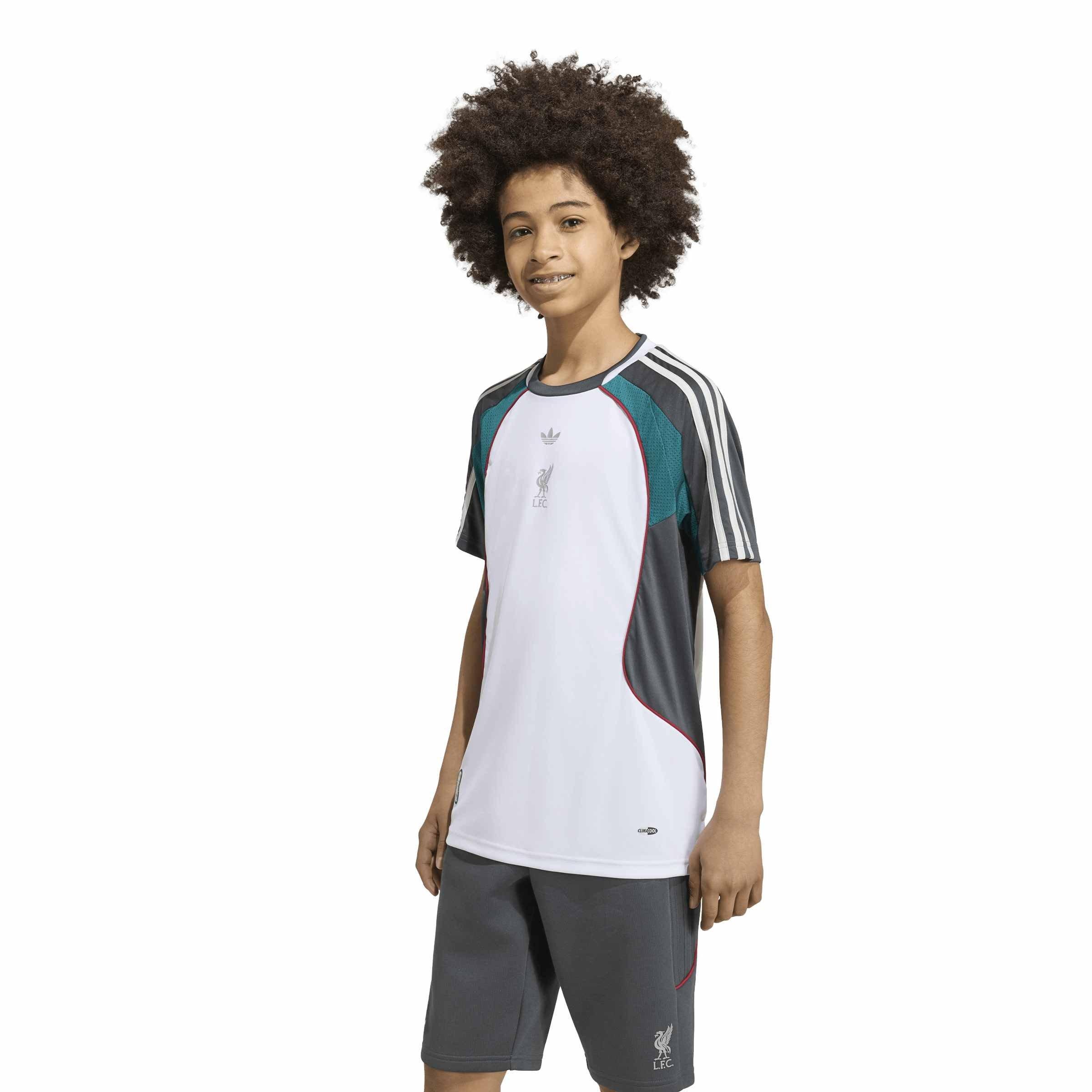 Verde/Blanco - adidas - Adults LFC TEAMGEIST 26 Warm-Up Jersey - 4