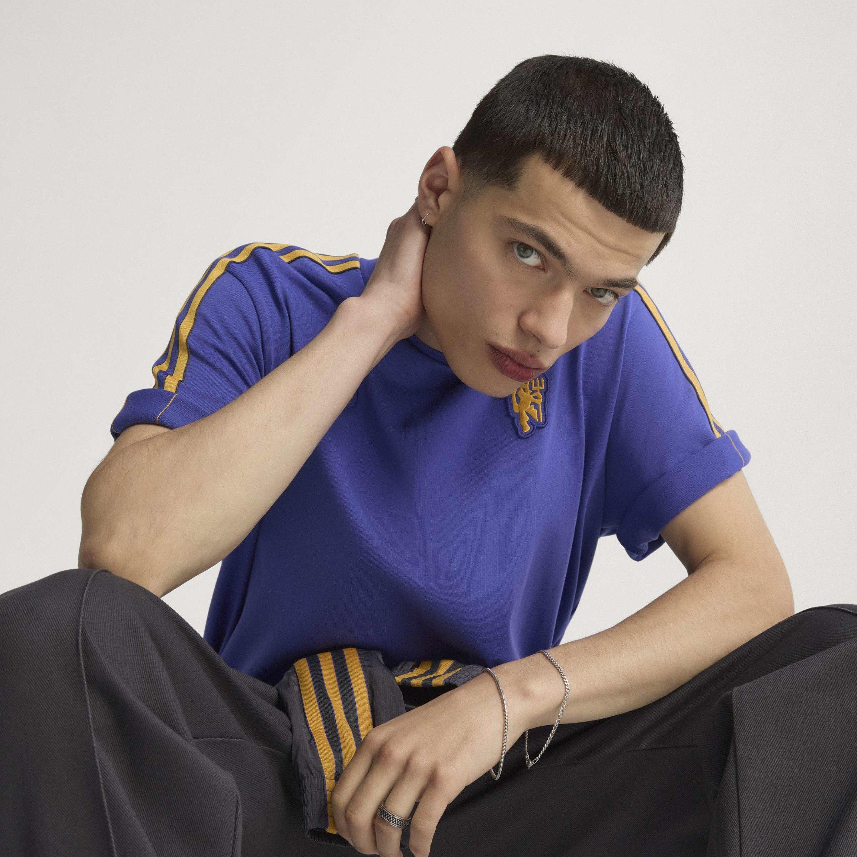 Bianco - adidas - Manchester Icon T-Shirt Mens - 13